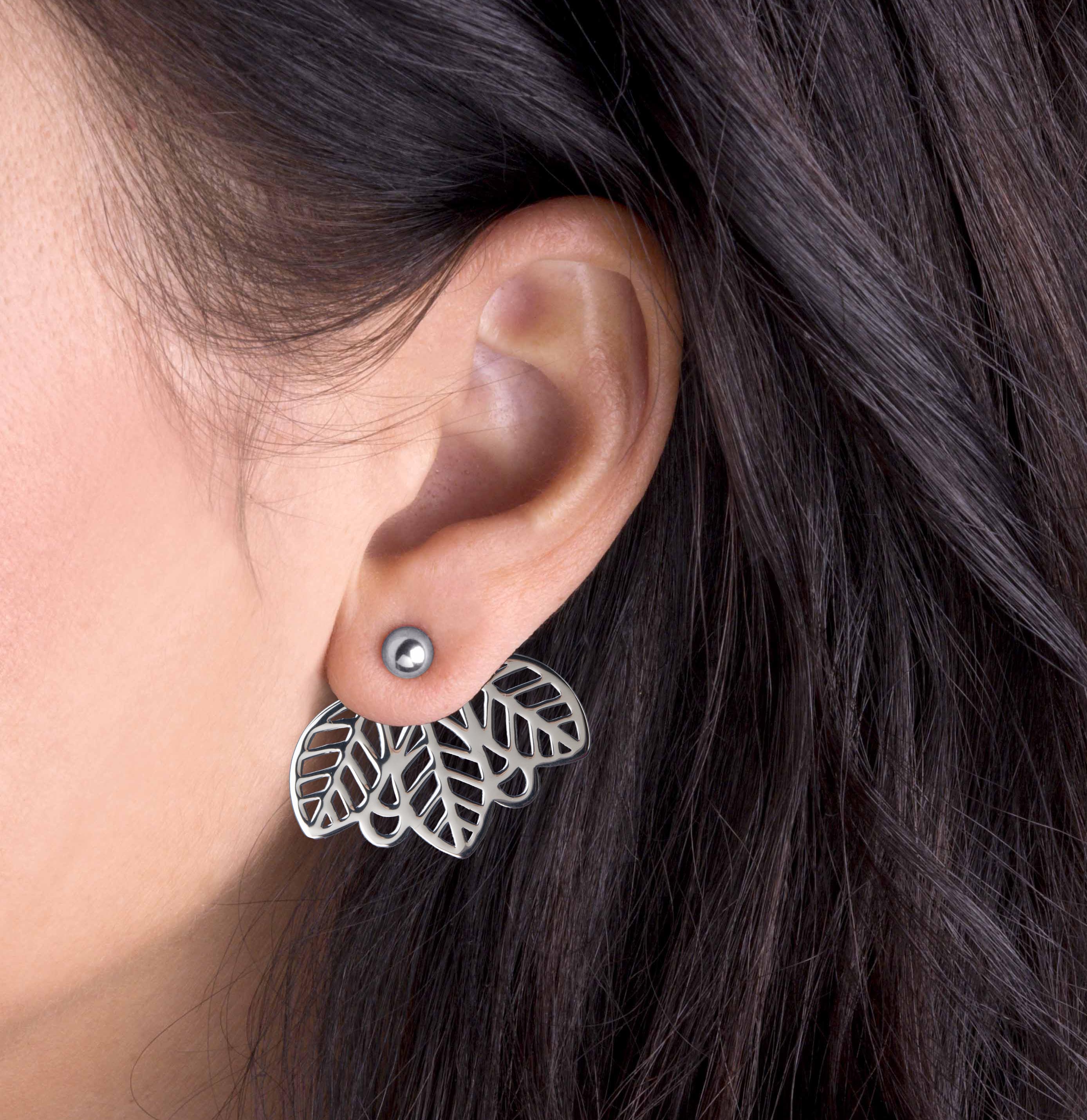 Záušnice listy - malý vejárik 1