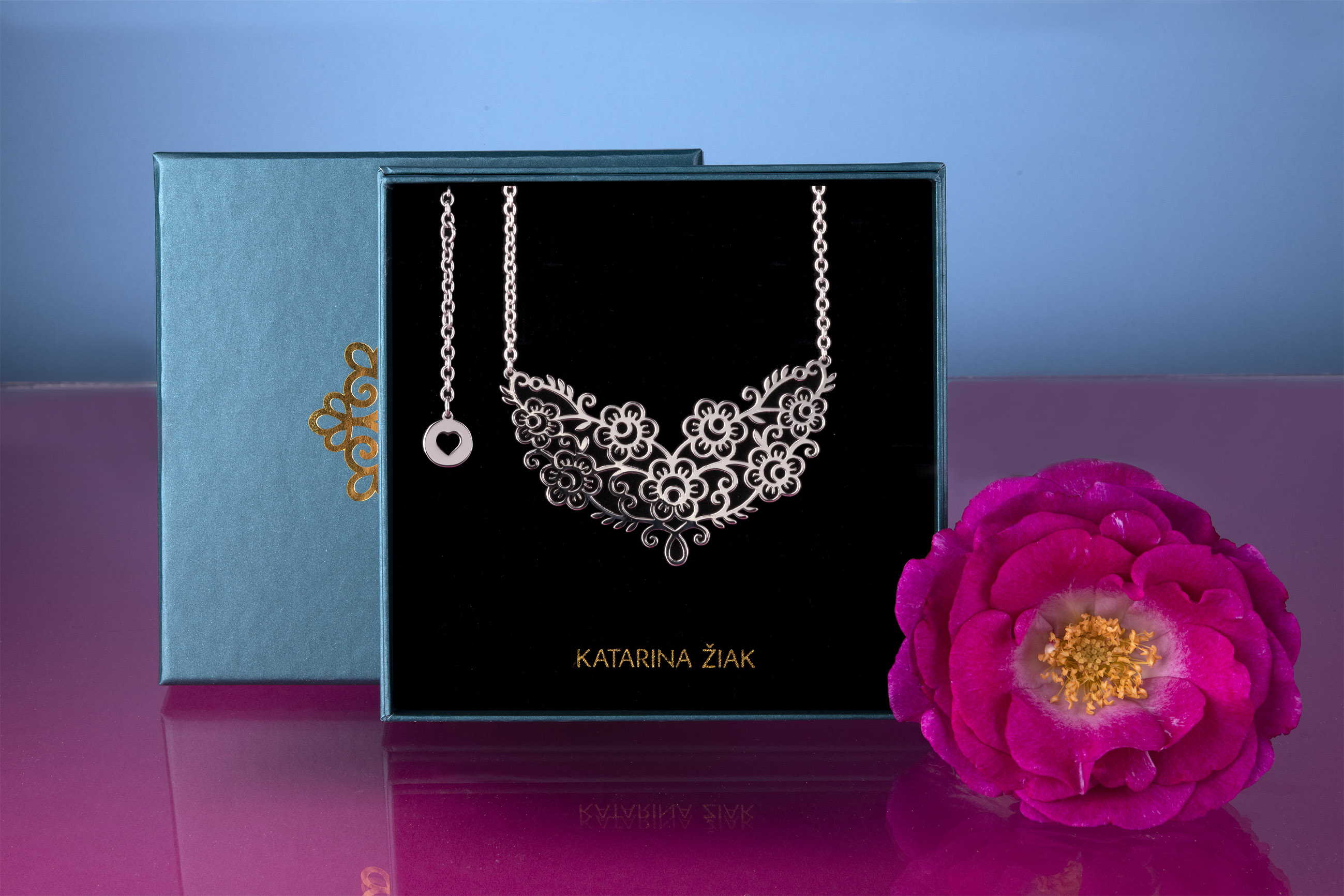 Náhrdelník Veronika - veľký oblúk