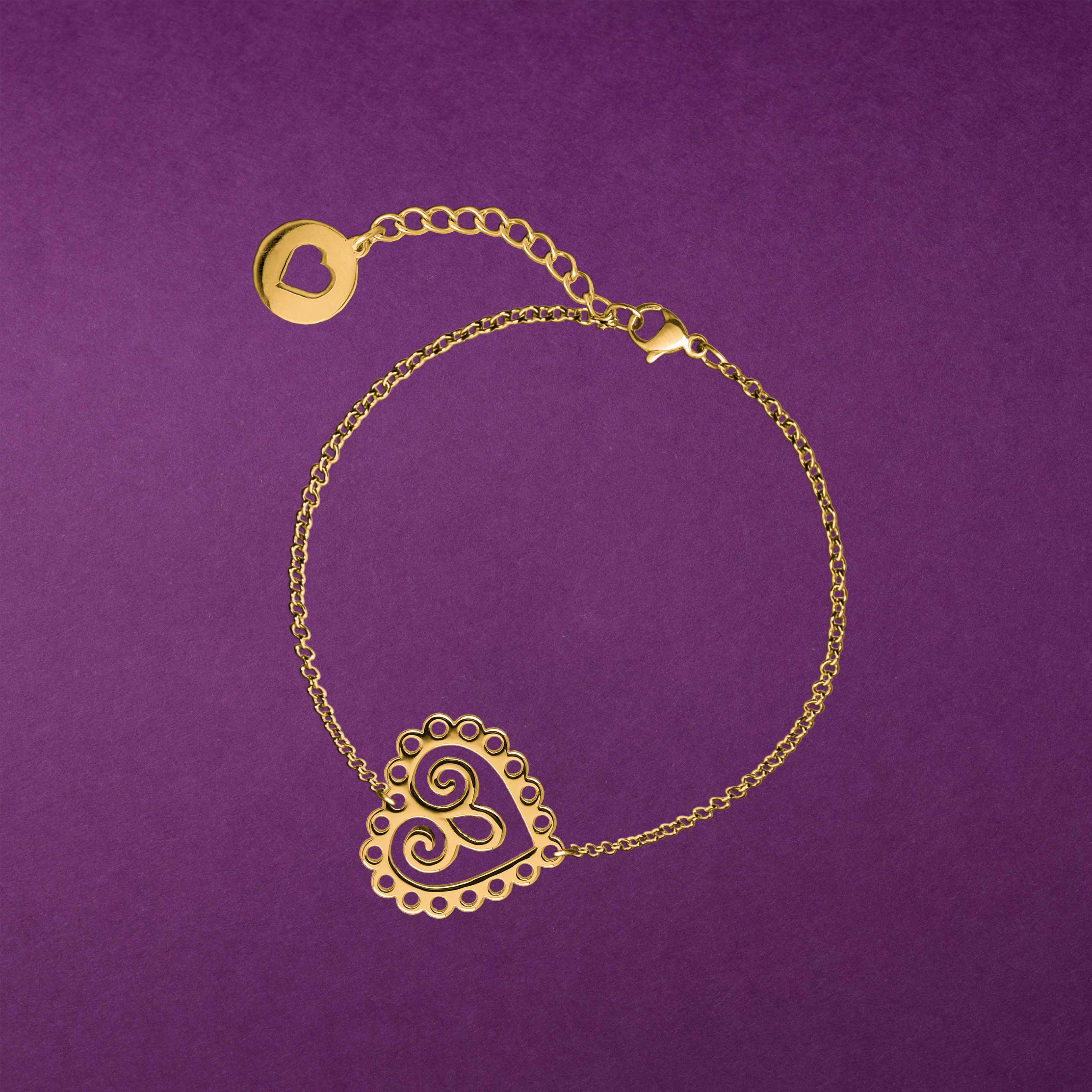 Náramok srdce mini 1