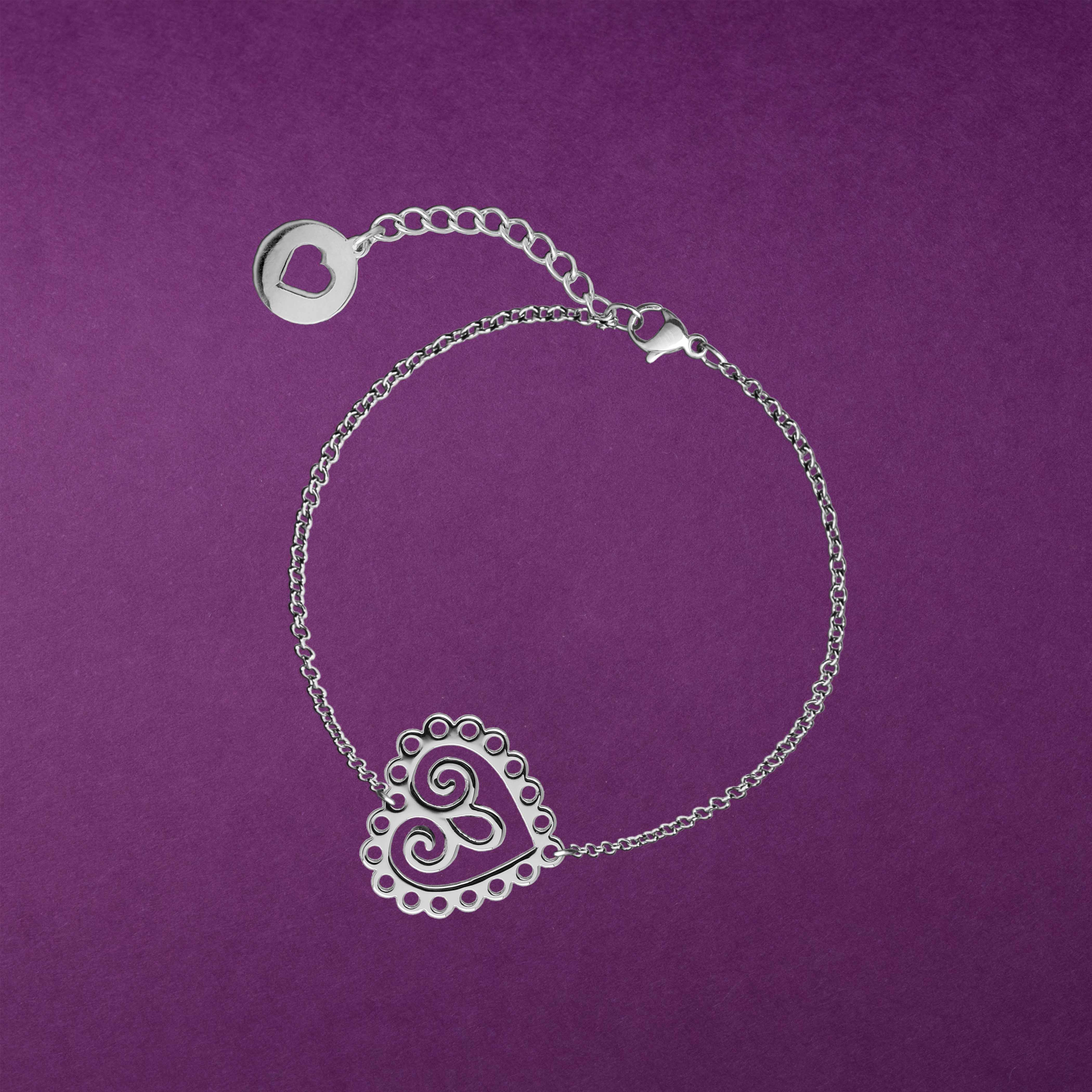 Náramok srdce mini 1