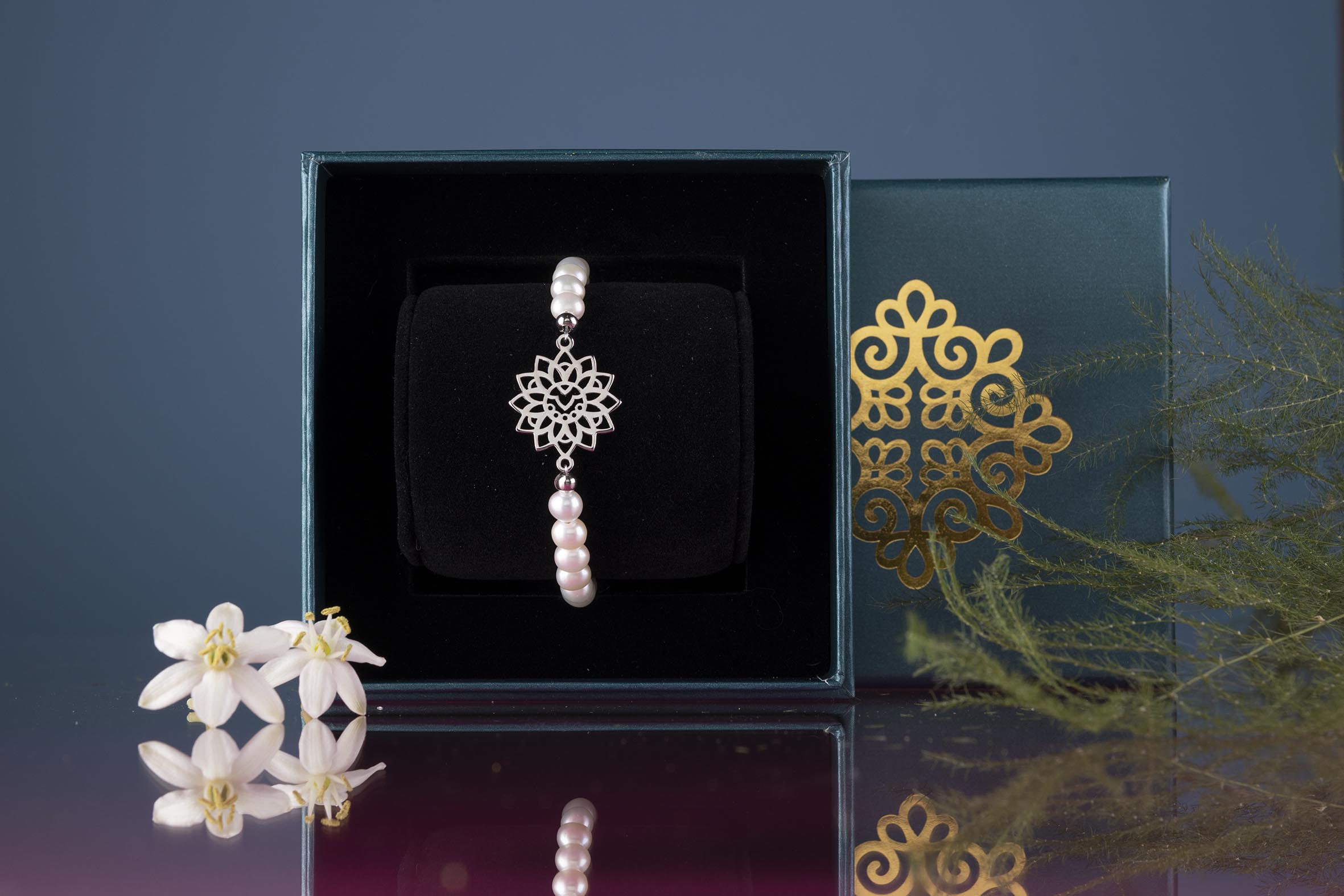 Náramok Slnečnica 1 - perly