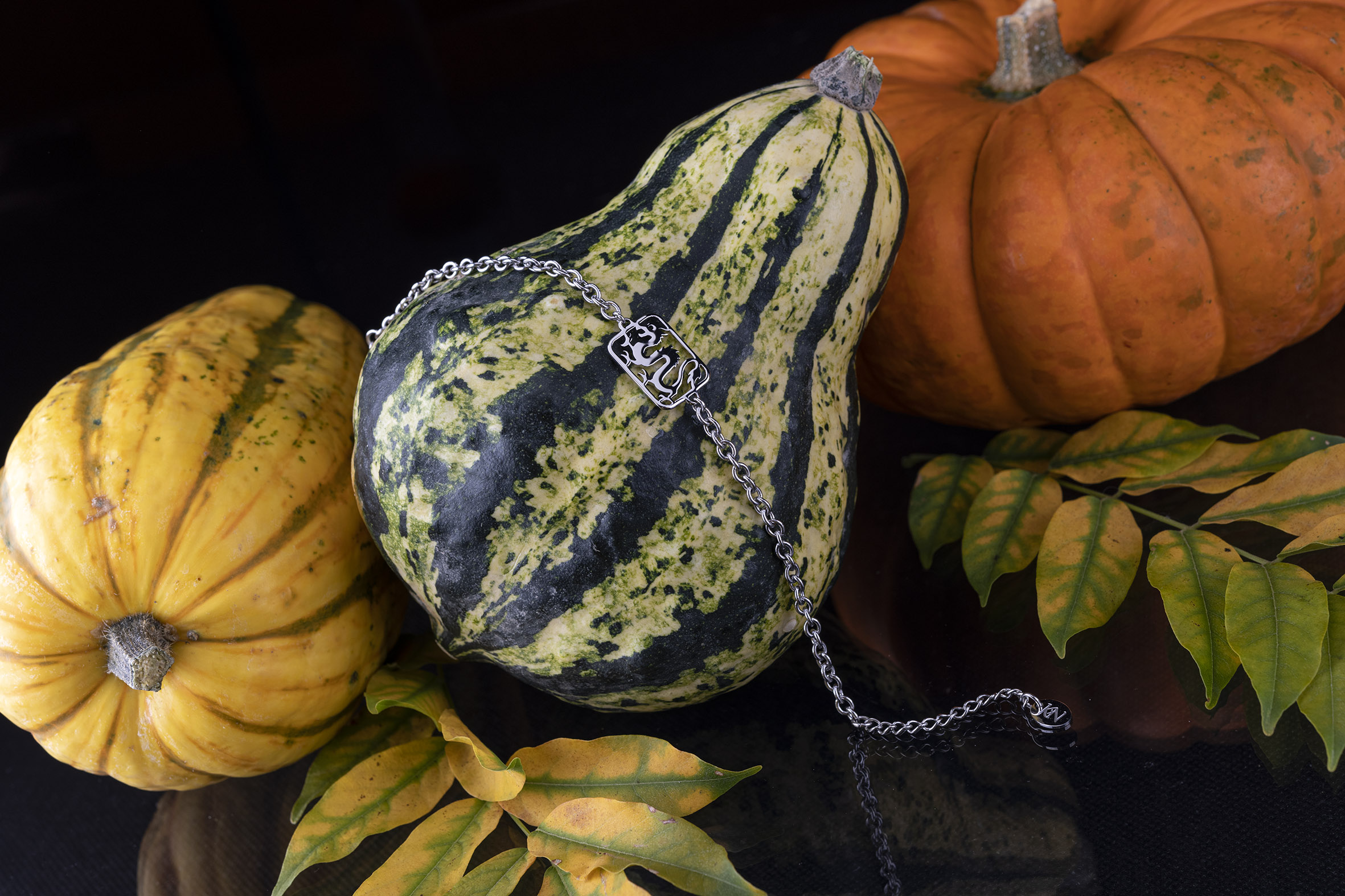 Náramok drak - retiazka