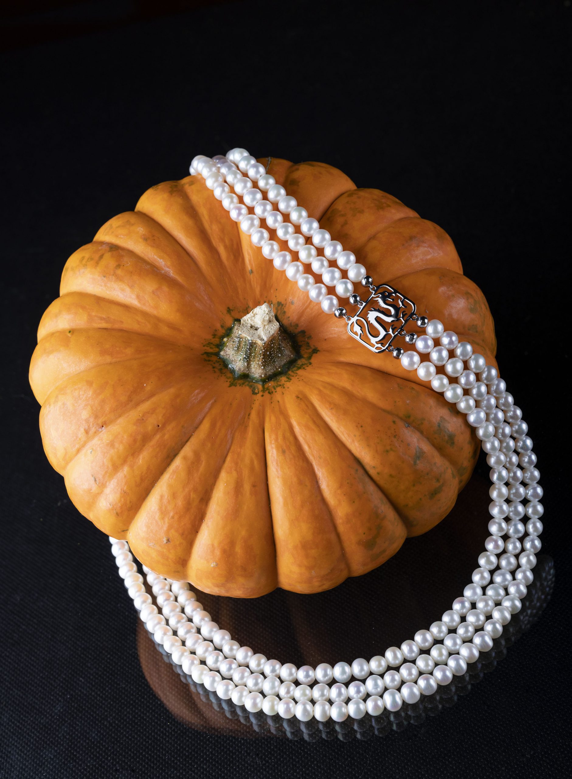 Perlový náhrdelník drak 2