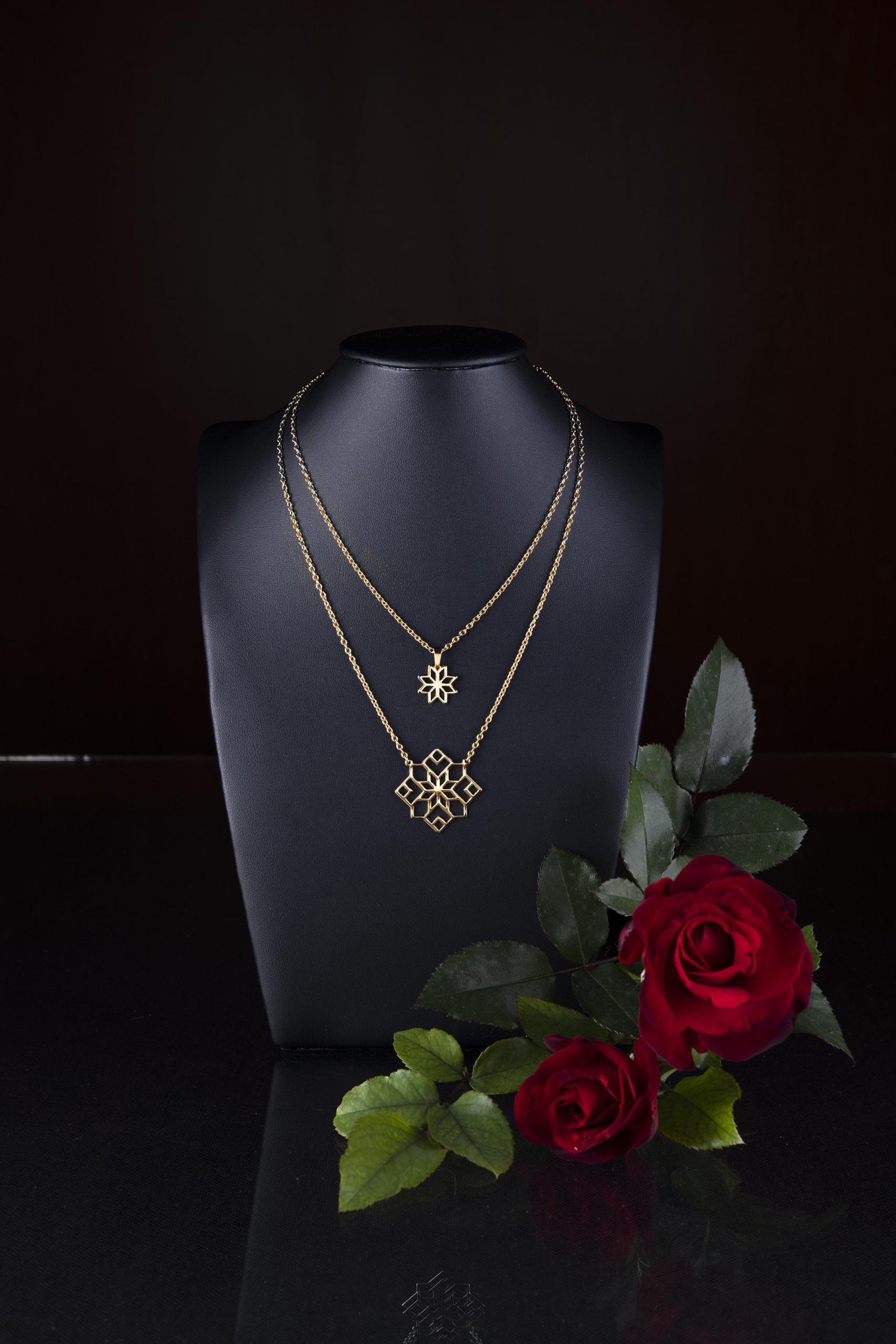 Dvojradový náhrdelník Novohrad hviezda 1