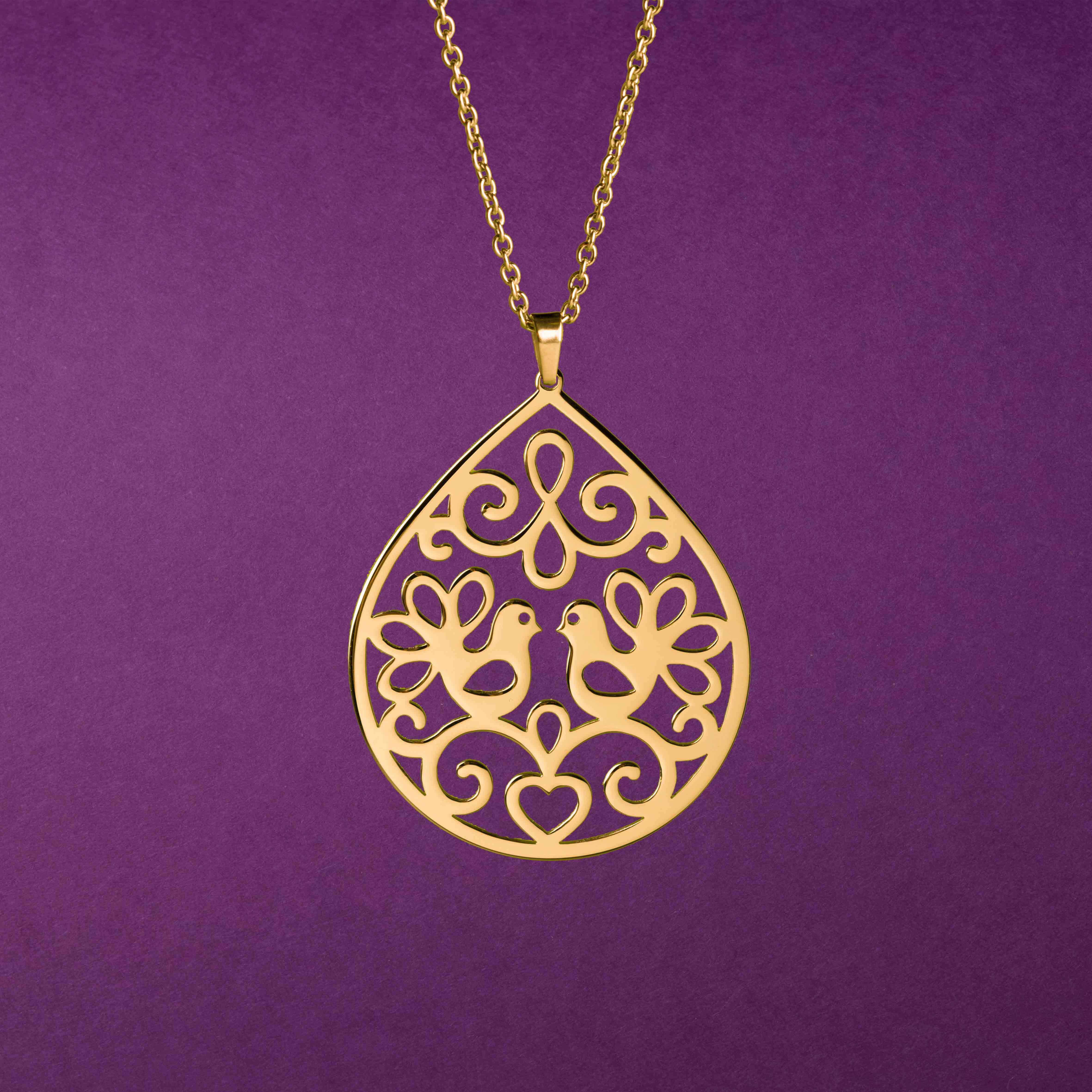 Prívesok holubice - slza