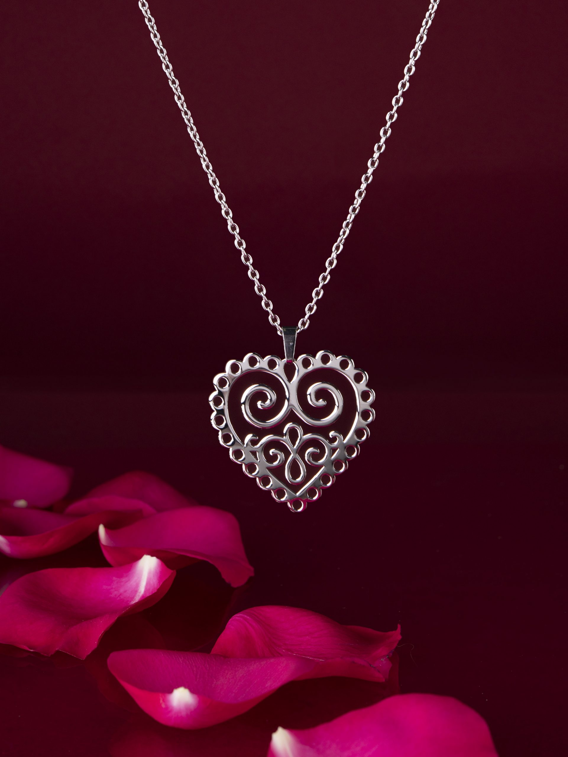 Prívesok srdce ornament 1