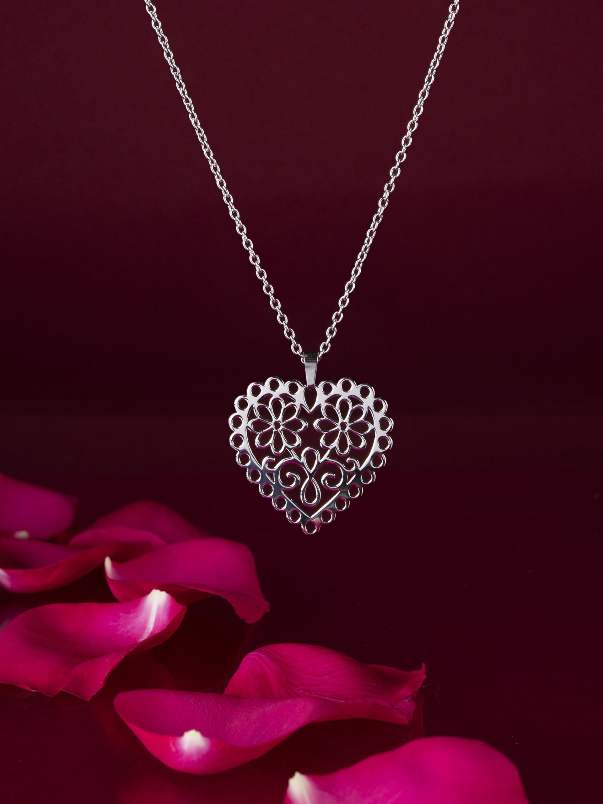 Prívesok srdce margaréty 1