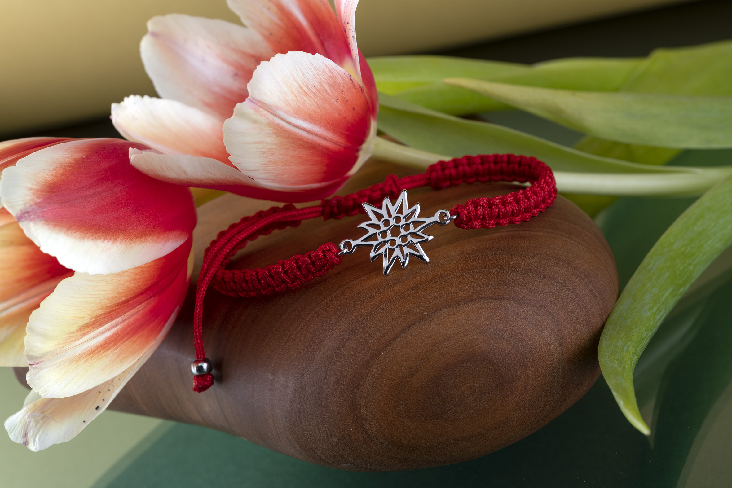 Náramok - plesnivec – šnúrka