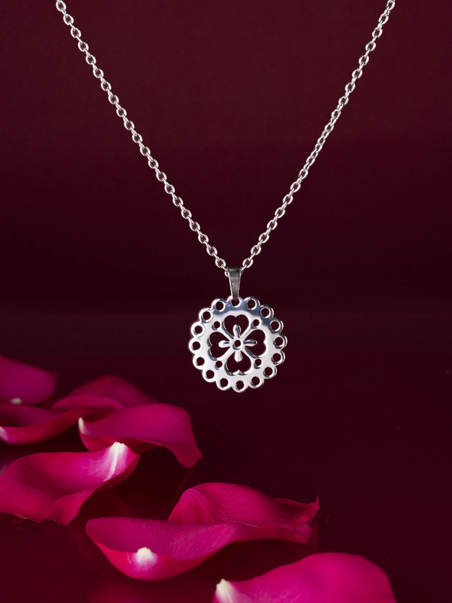 Prívesok FOLK nezábudka 1