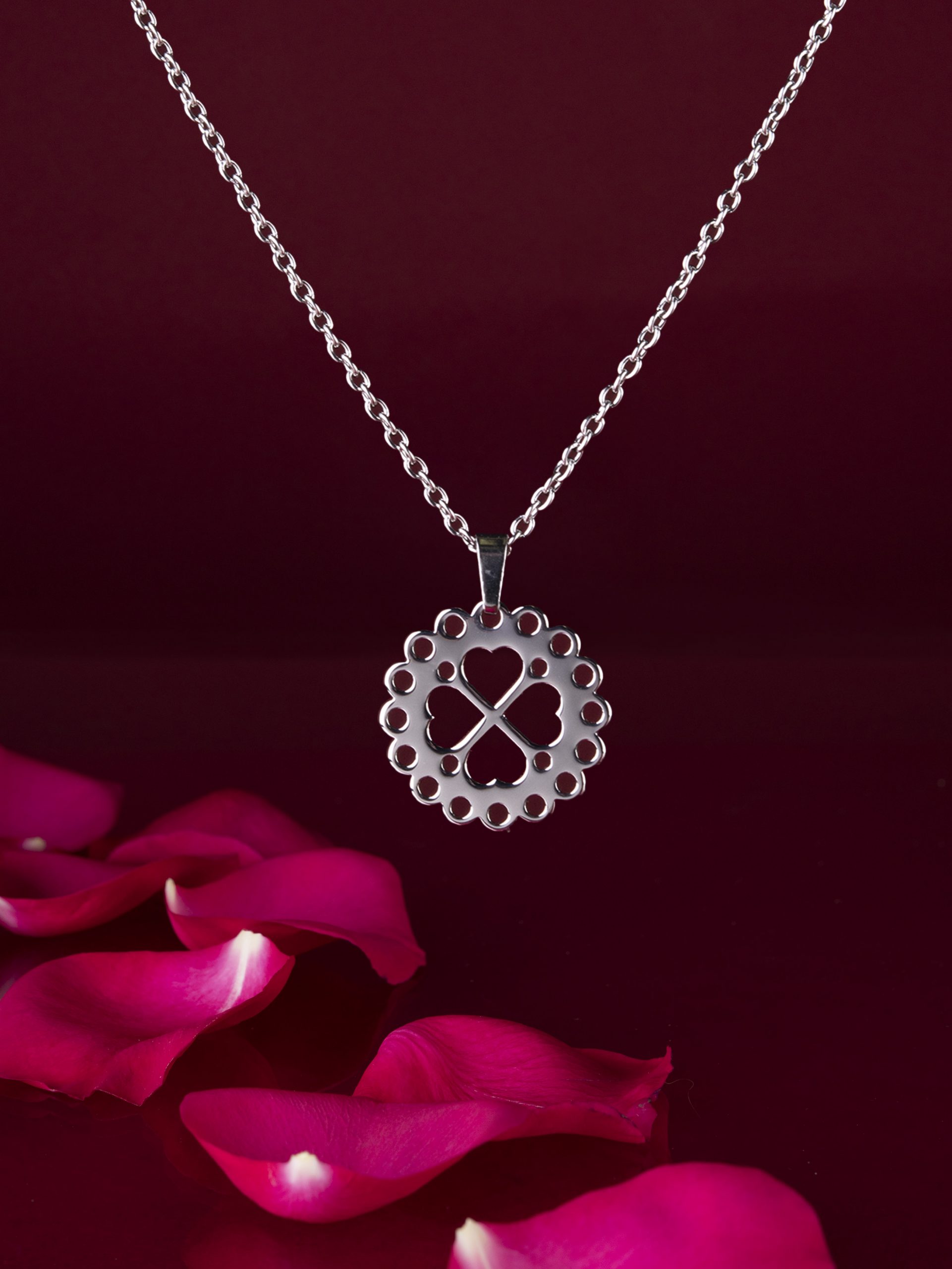 Prívesok FOLK štvorlístok 1