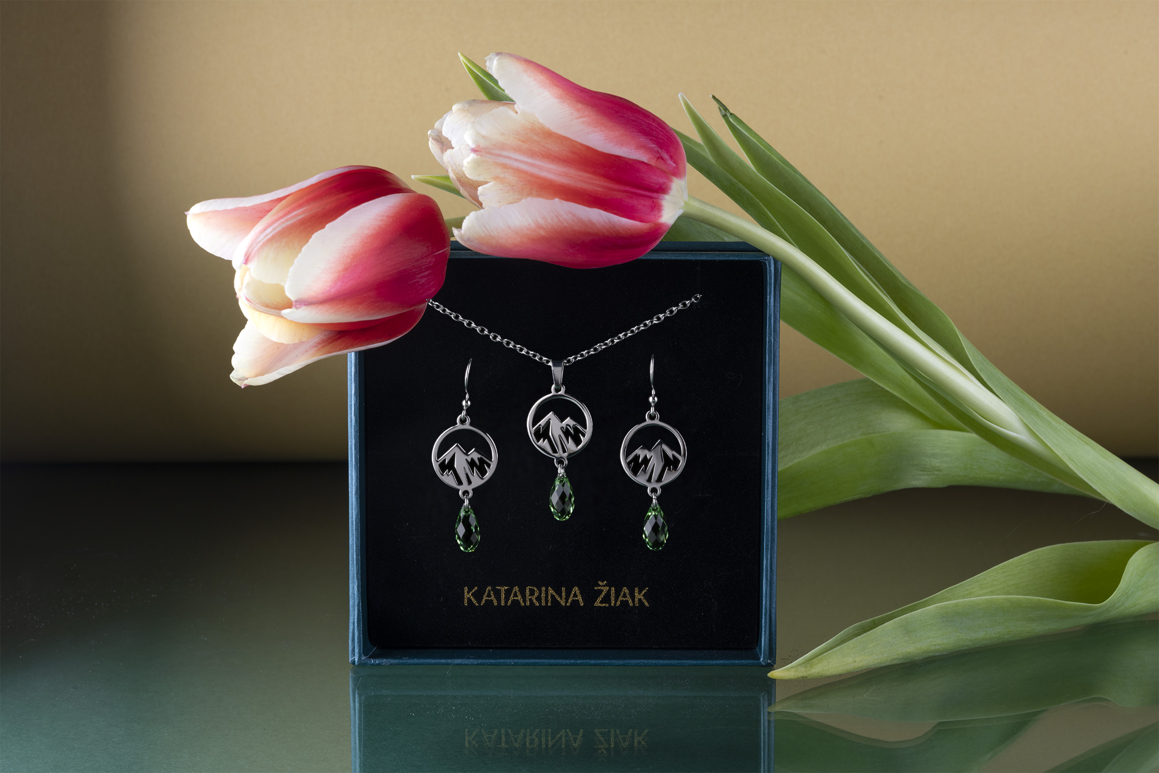 Set - kruh hory 1 - swarovski