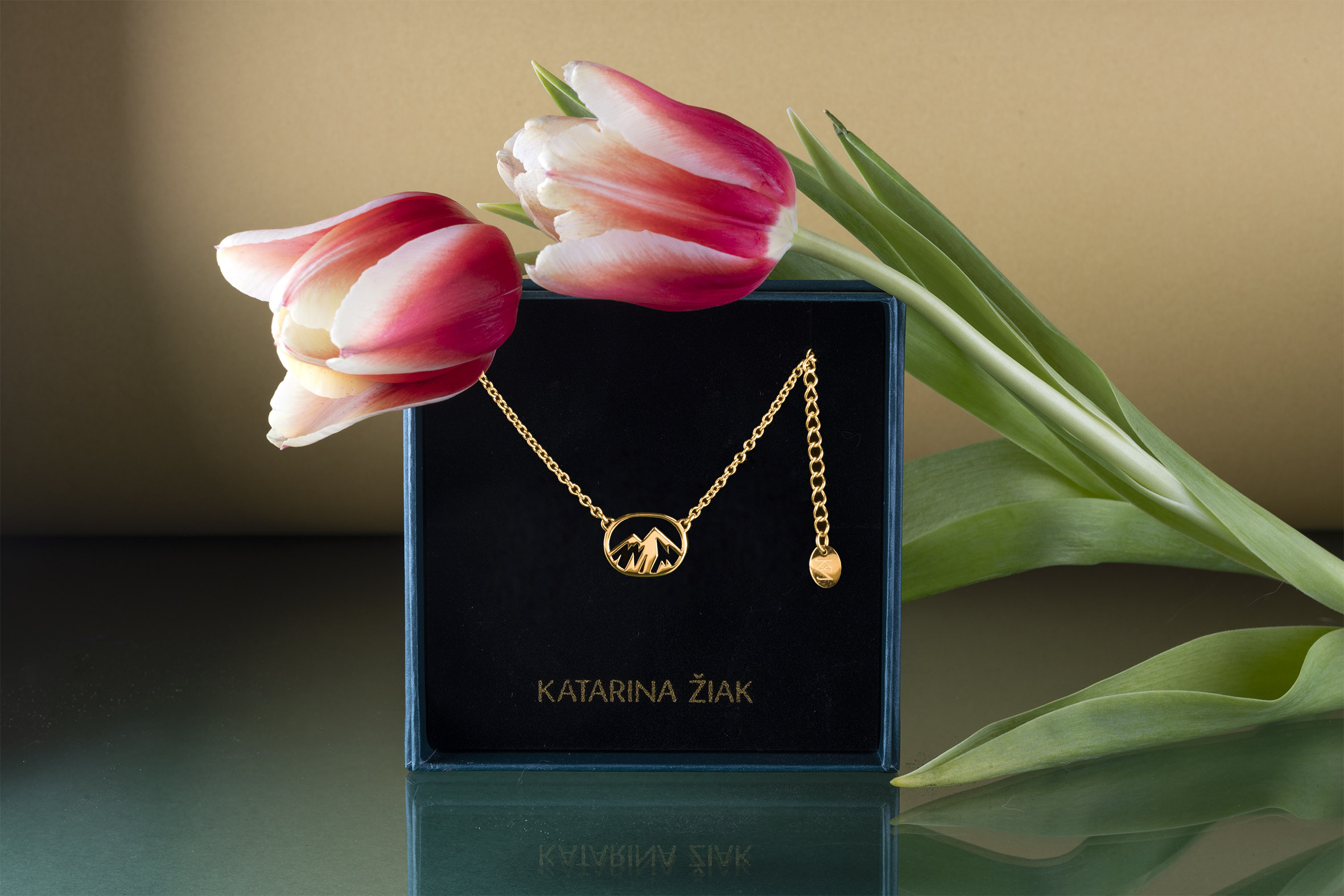 Náhrdelník ovál hory 1