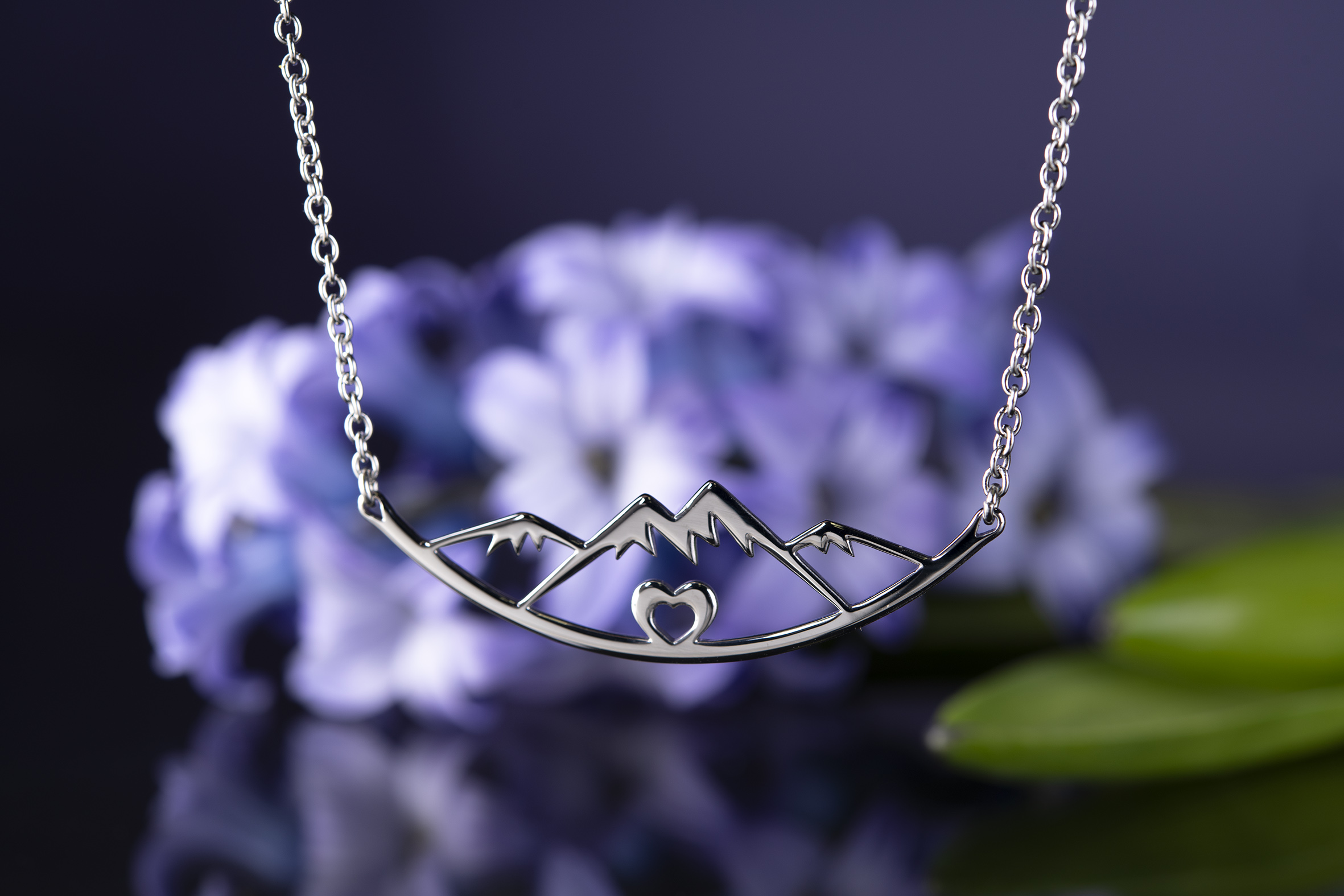 Náhrdelník hory - oblúk