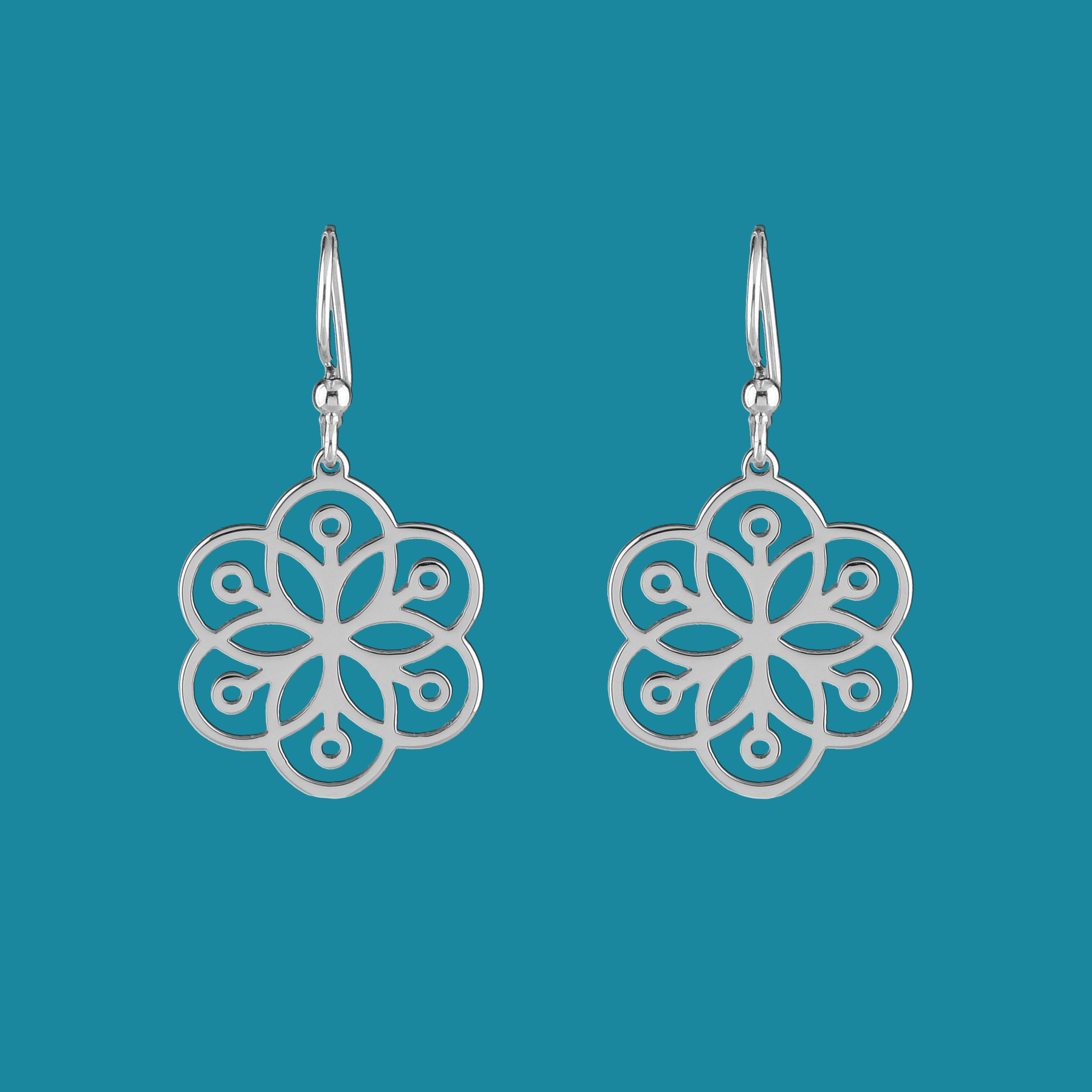 Náušnice Kvet života 1