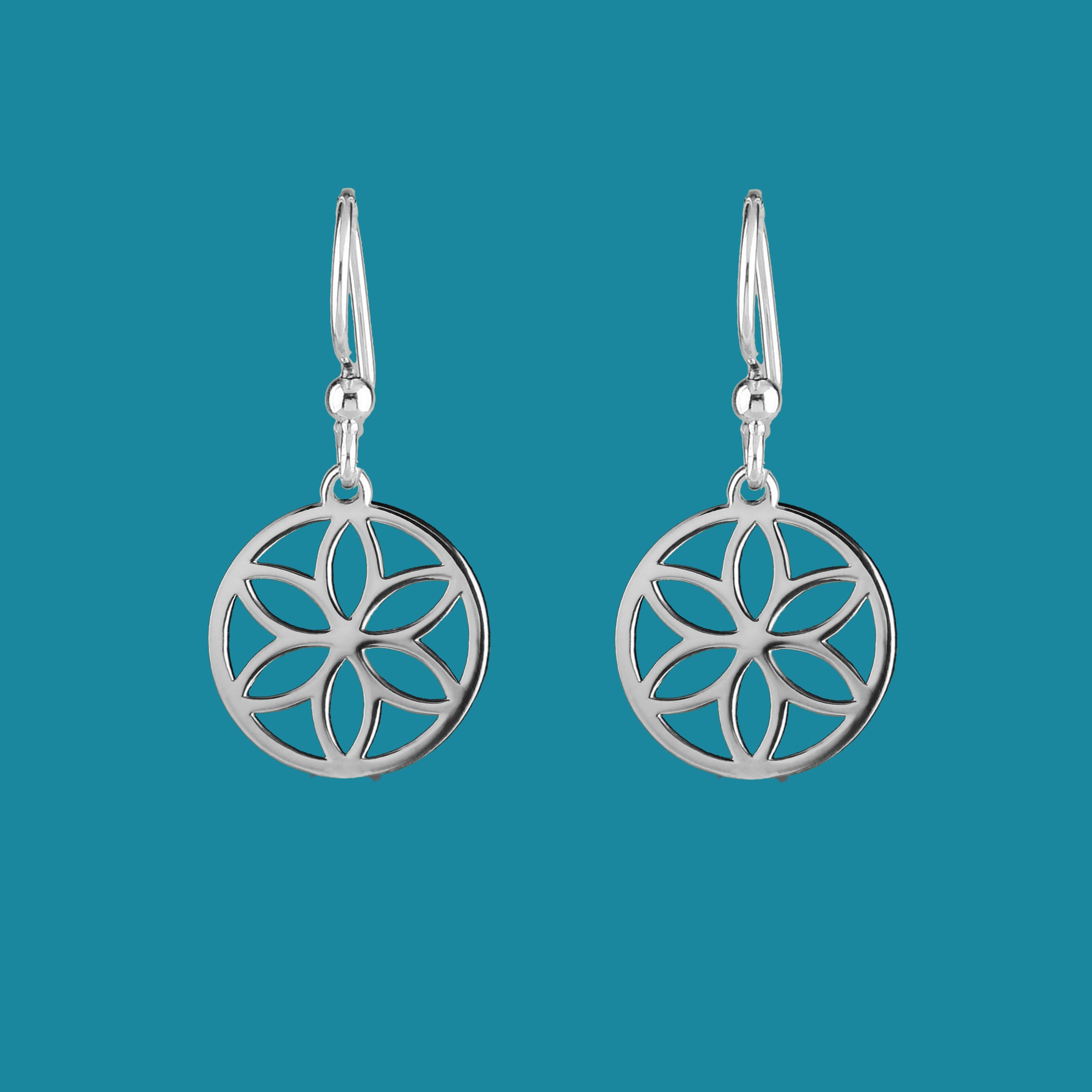 Náušnice Kvet života 3