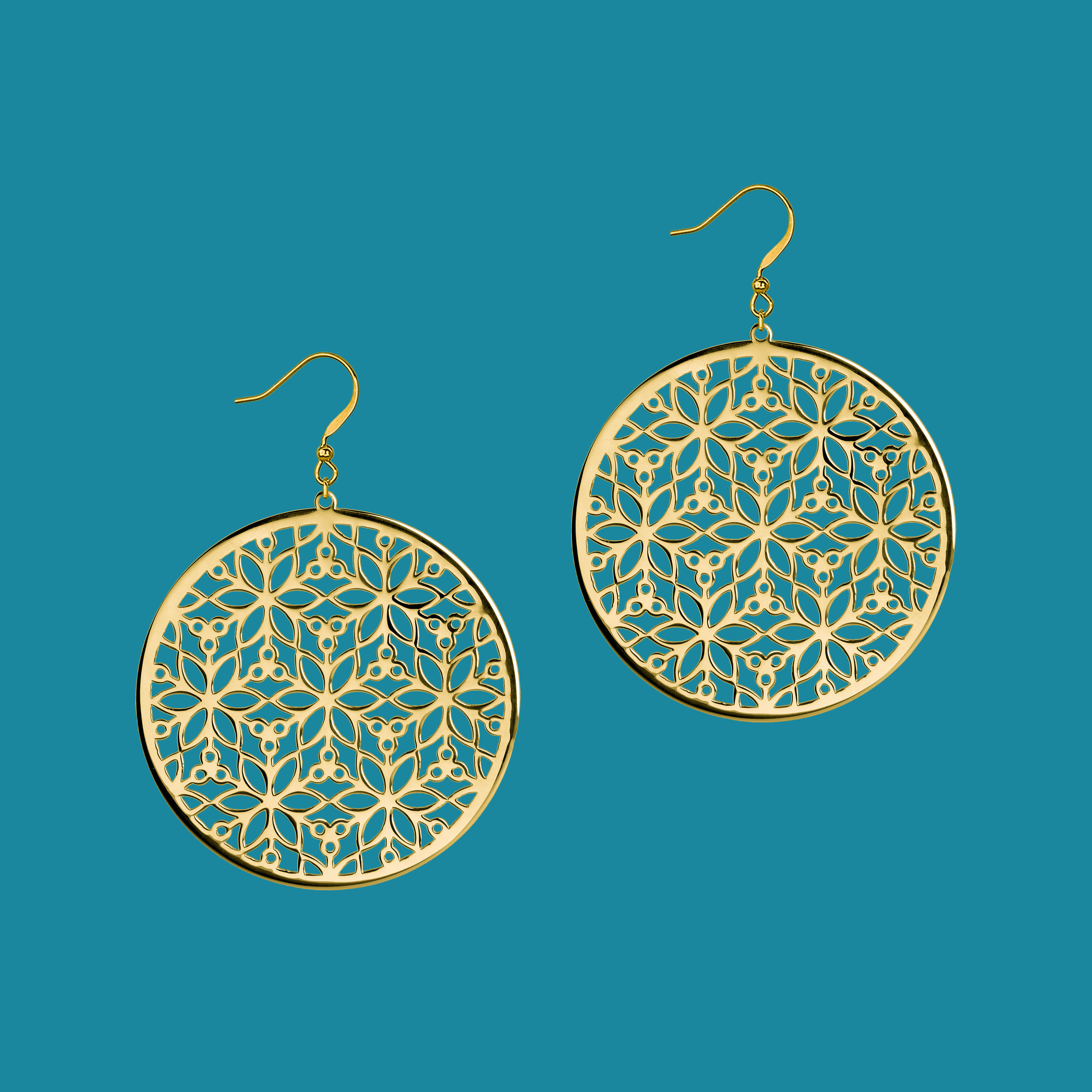 Náušnice Kvet života - kruh 2