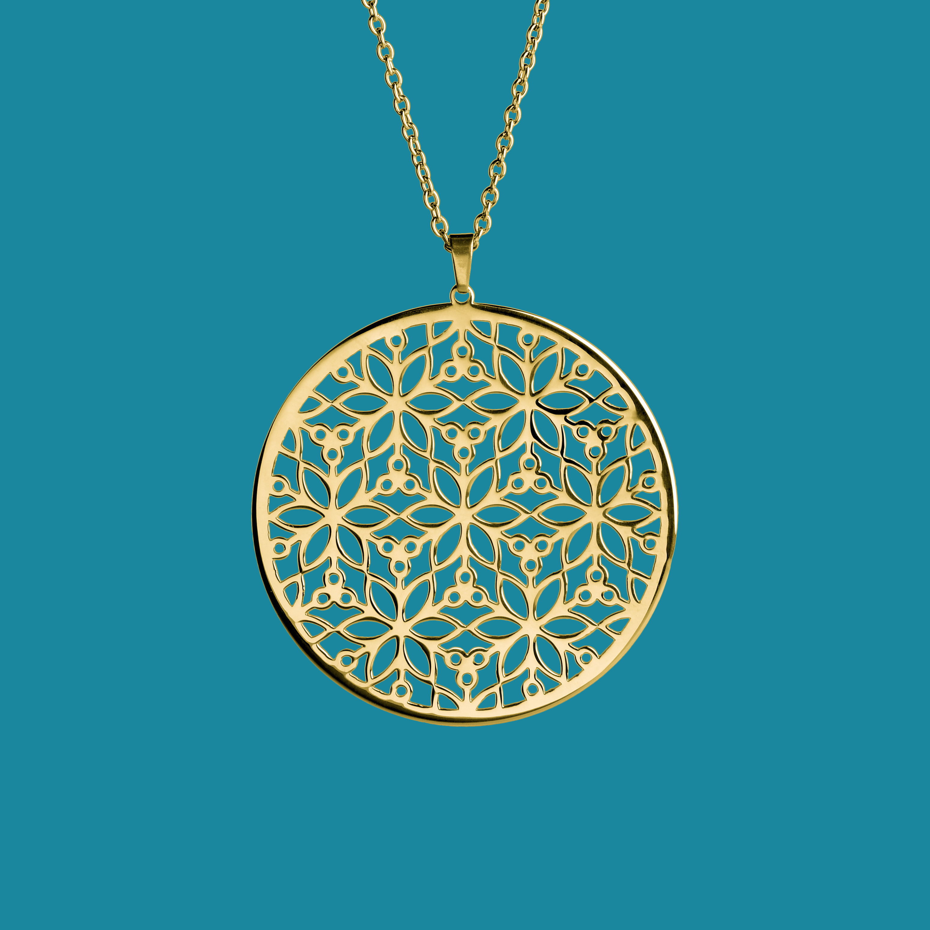 Prívesok Kvet života - kruh 2