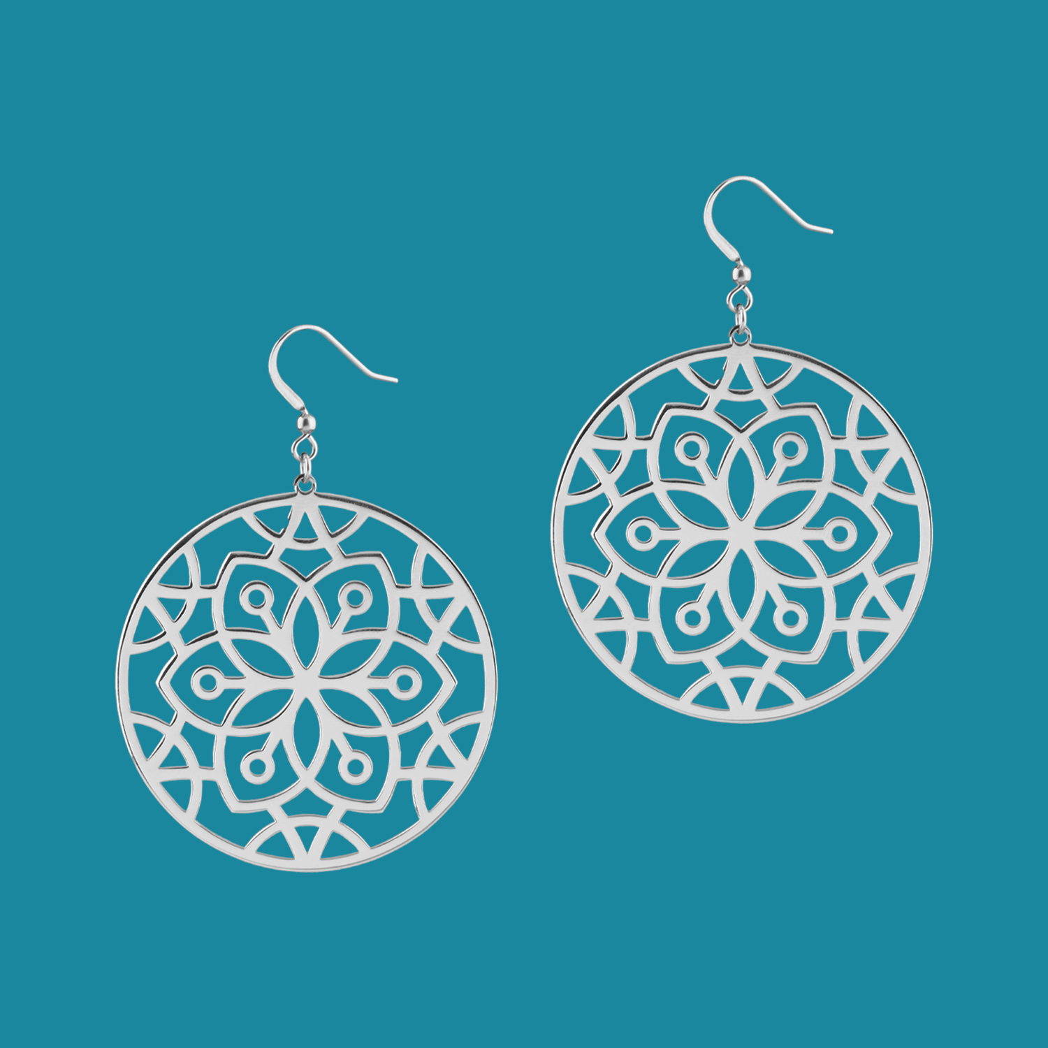 Náušnice Kvet života - kruh 1