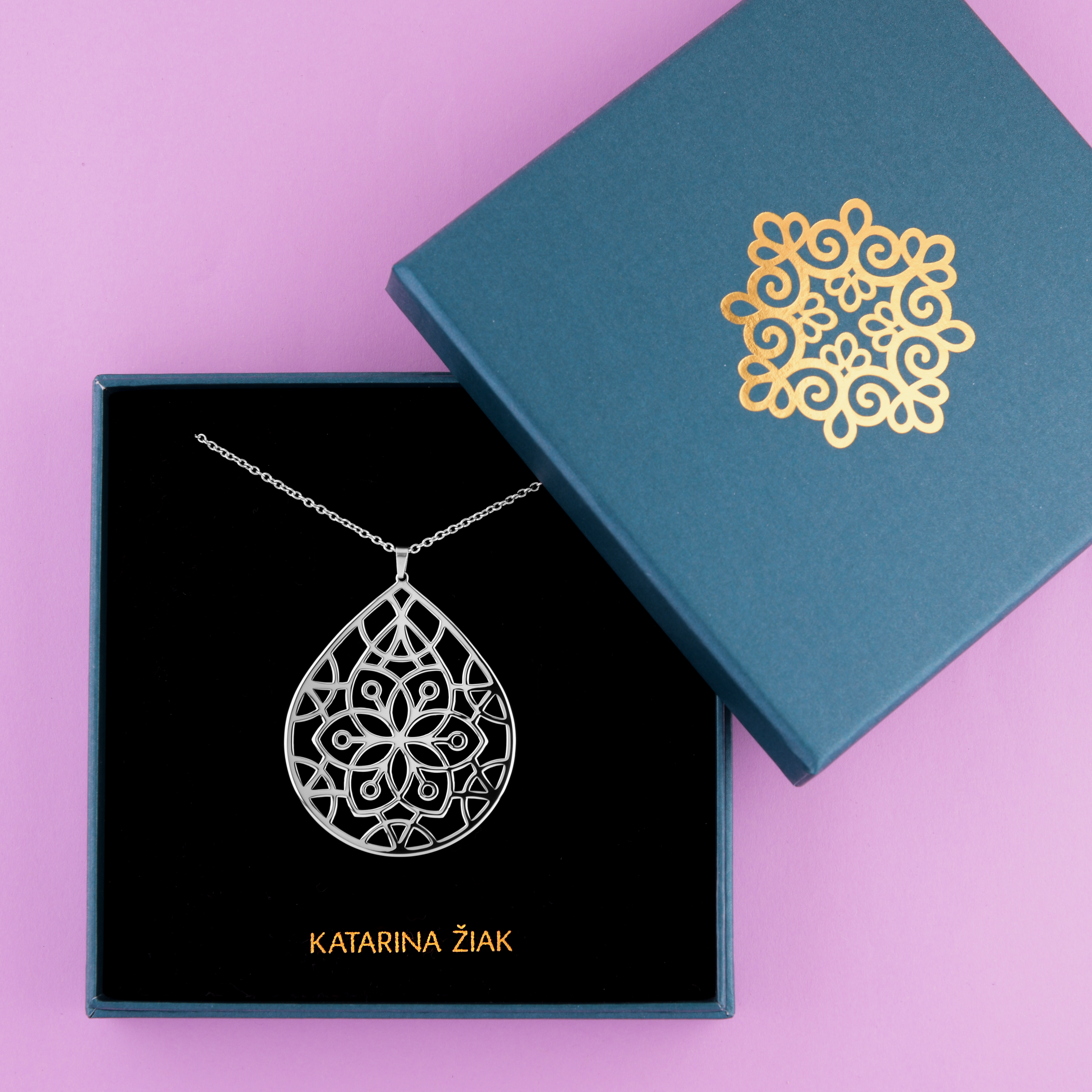 Prívesok Kvet života - slza 1