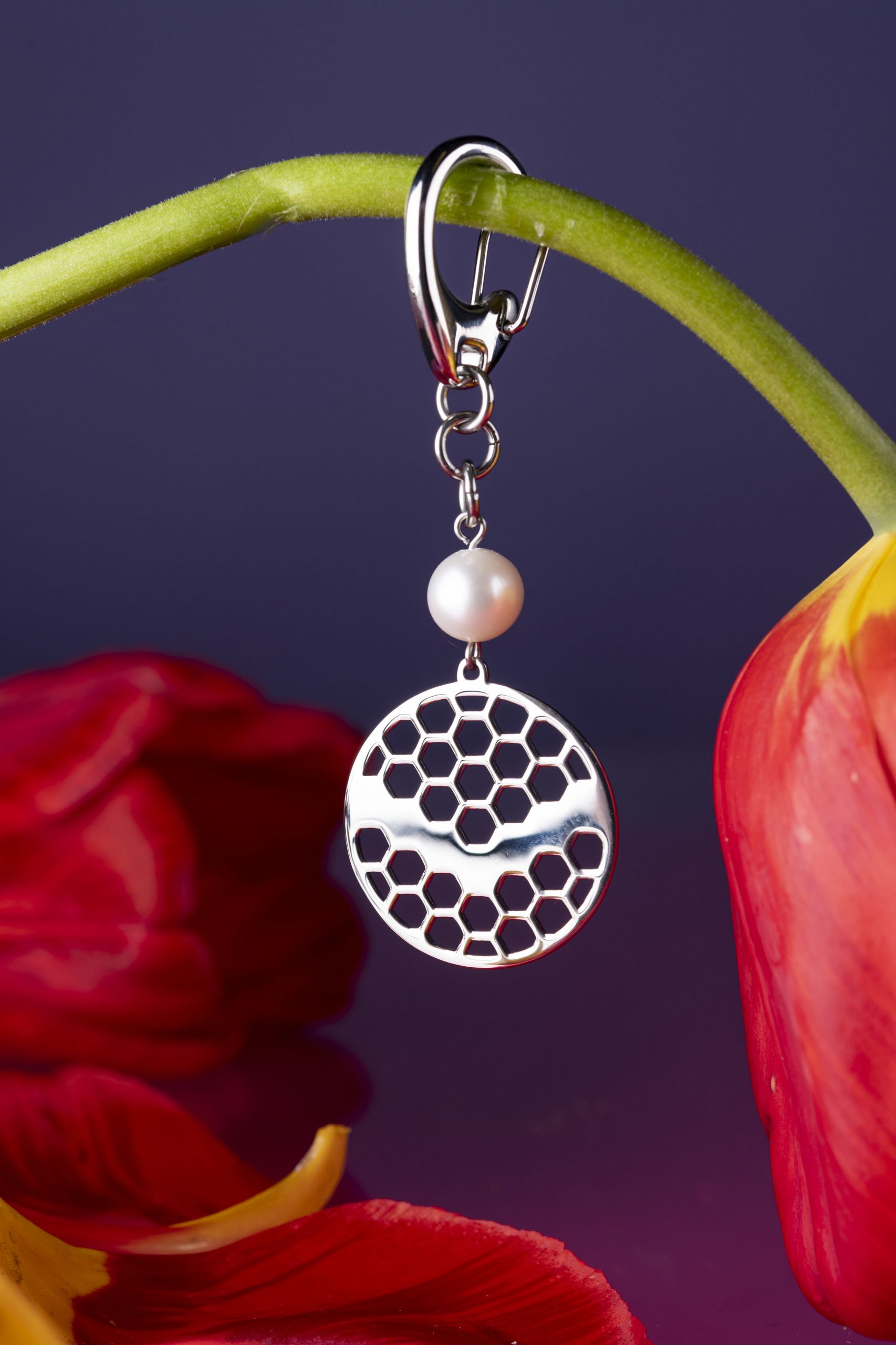 Kľúčenka - golf s perlou