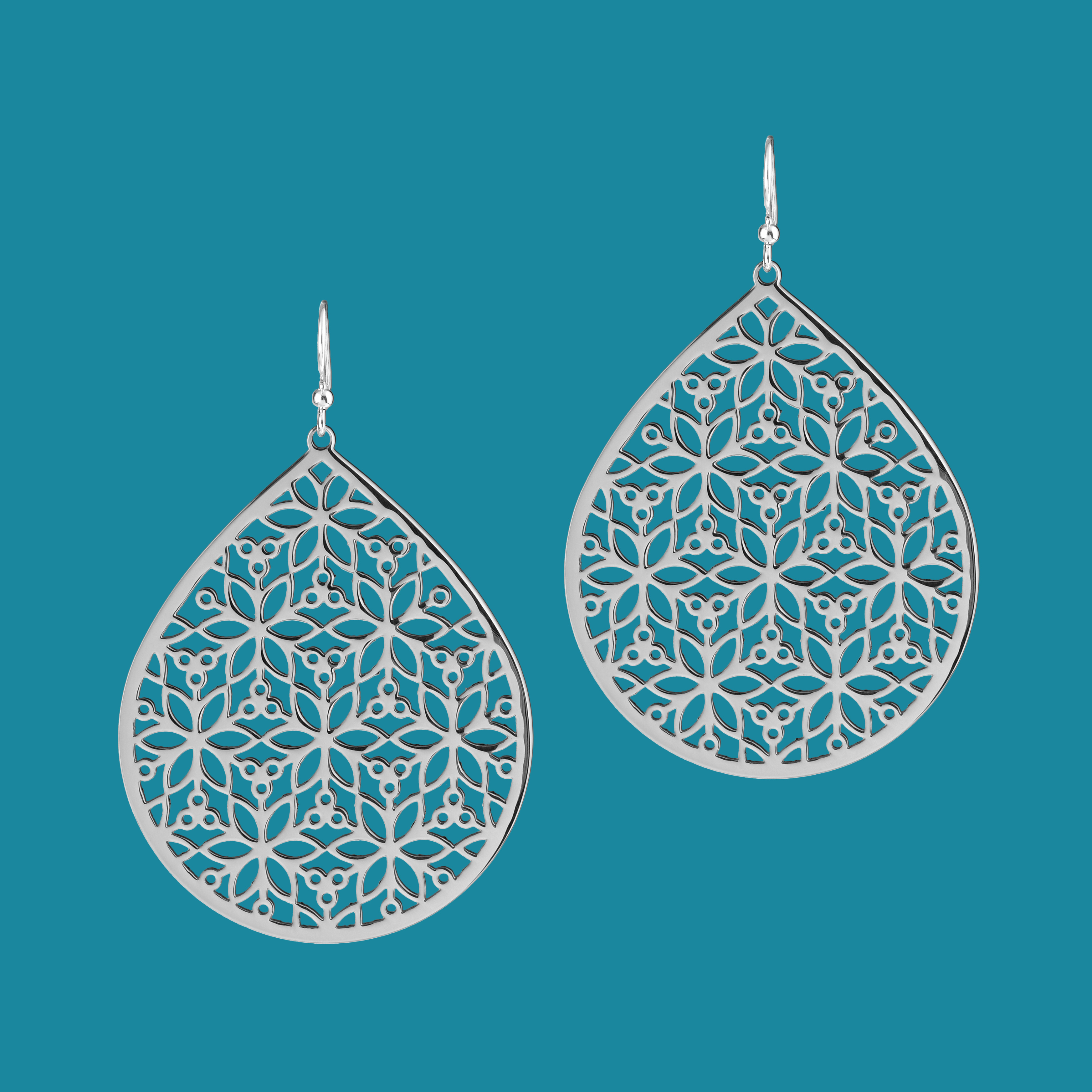 Náušnice Kvet života - slza 2