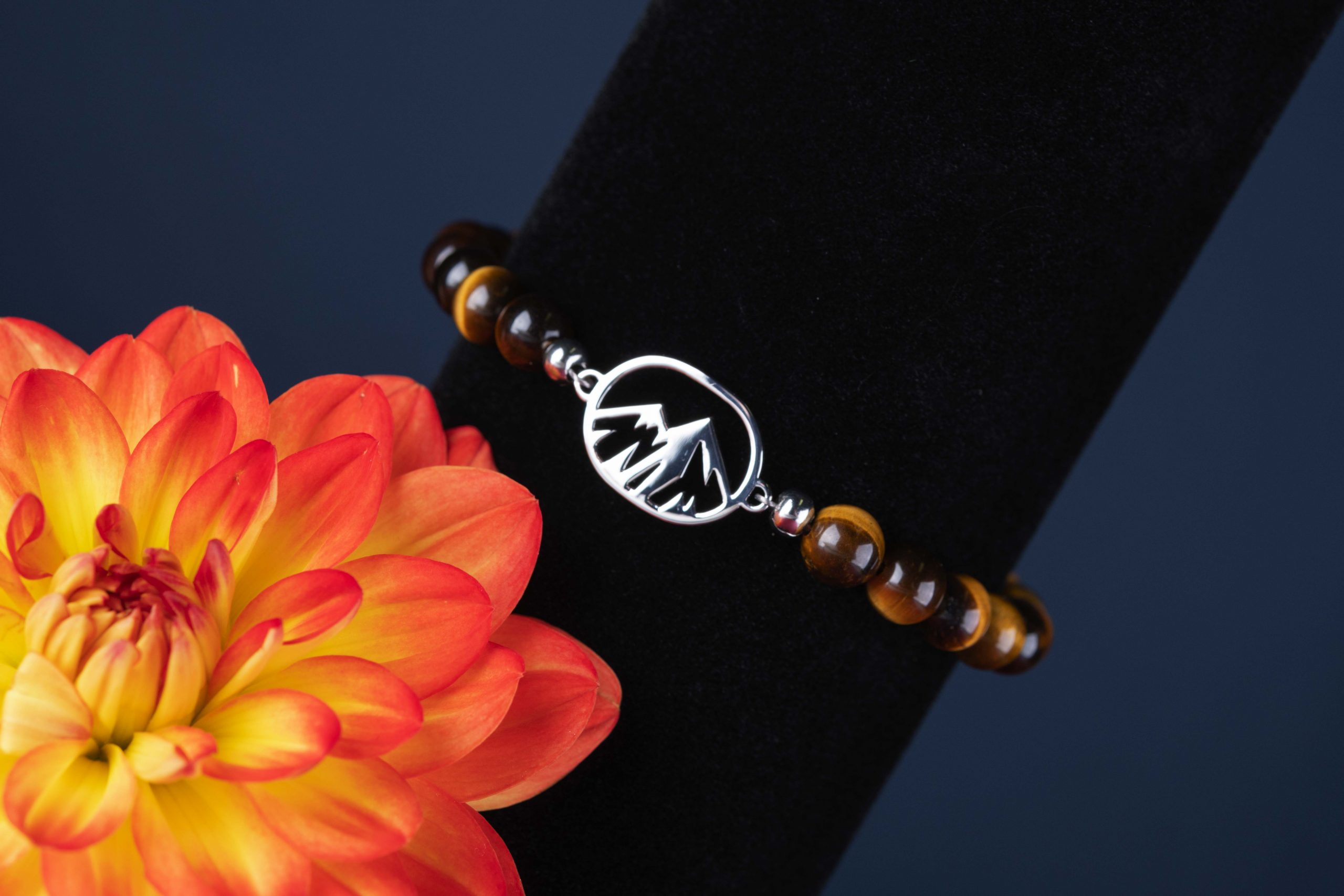 Náramok hory ovál 1 - tigrie oko