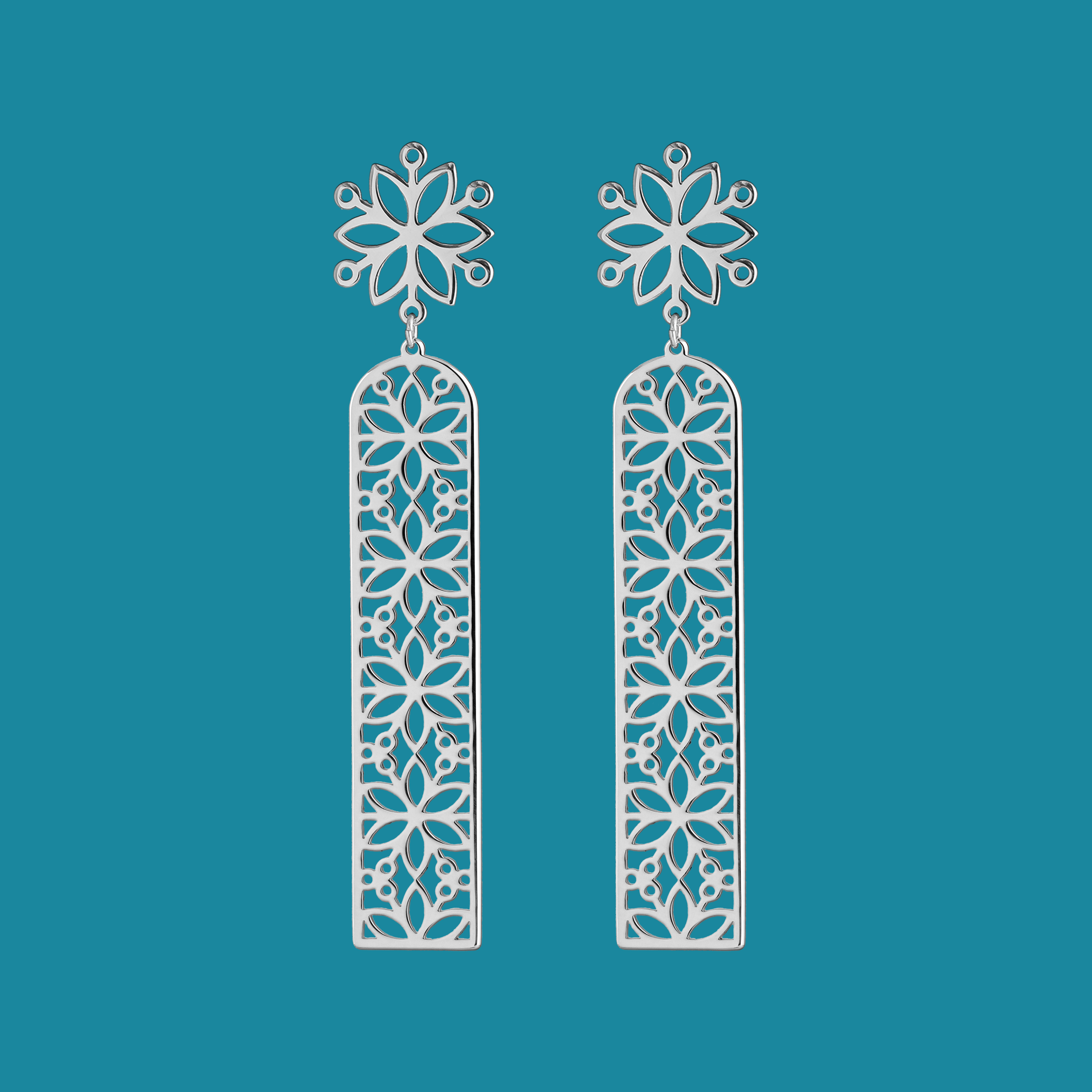 Náušnice Kvet života - pás