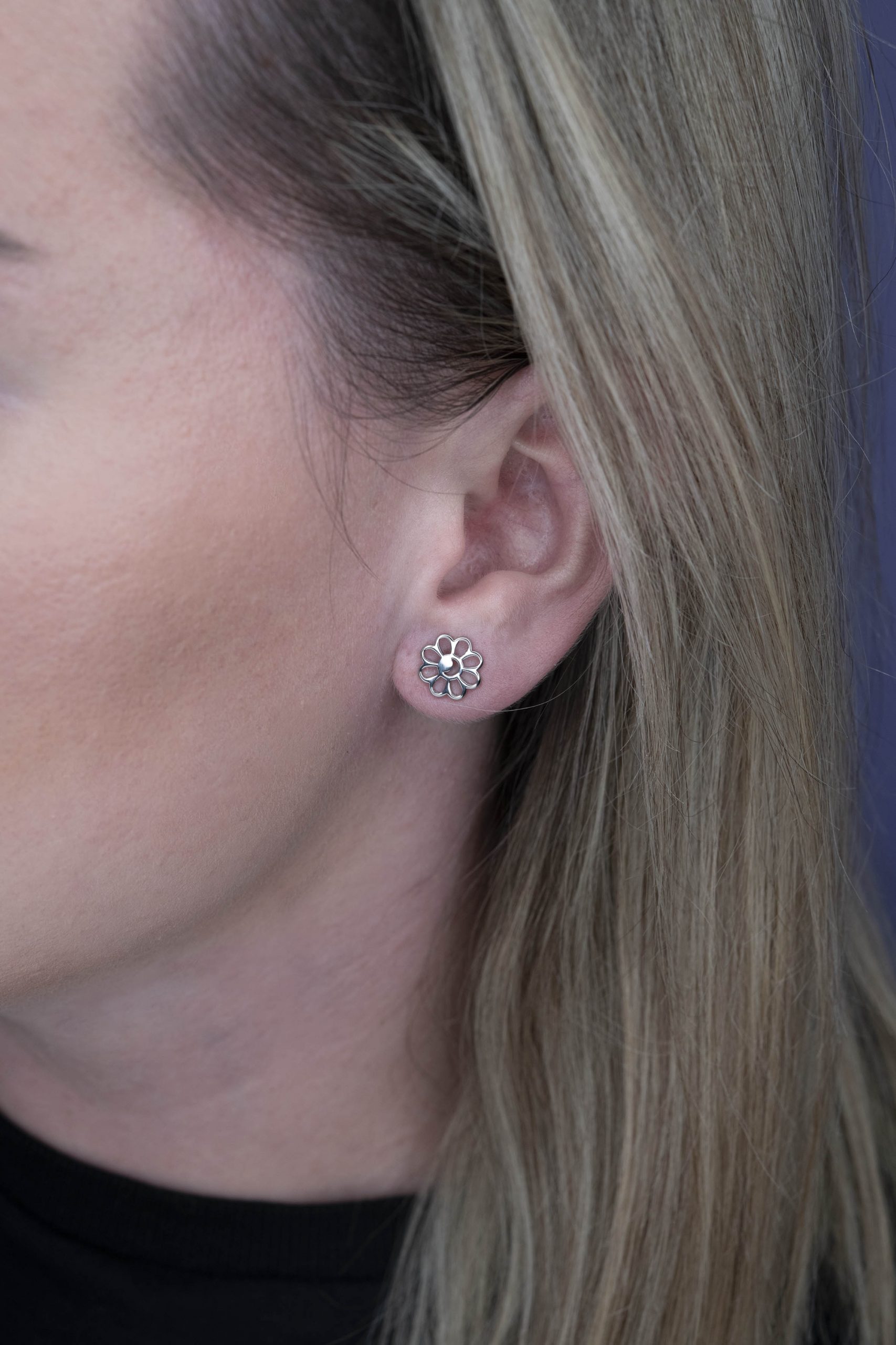 Napichovacie náušnice Libay margarétka