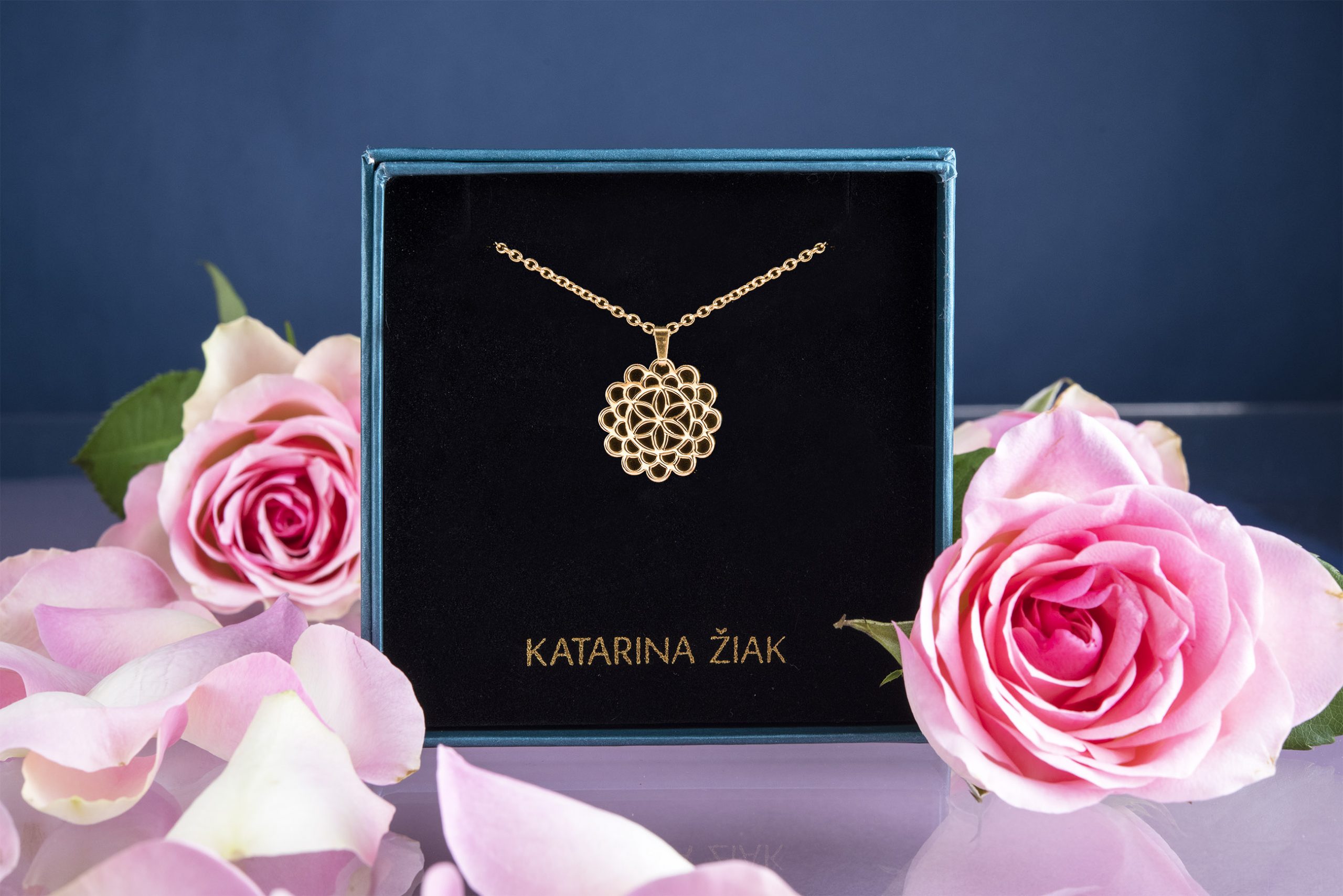 Prívesok čipka ornament 2cm