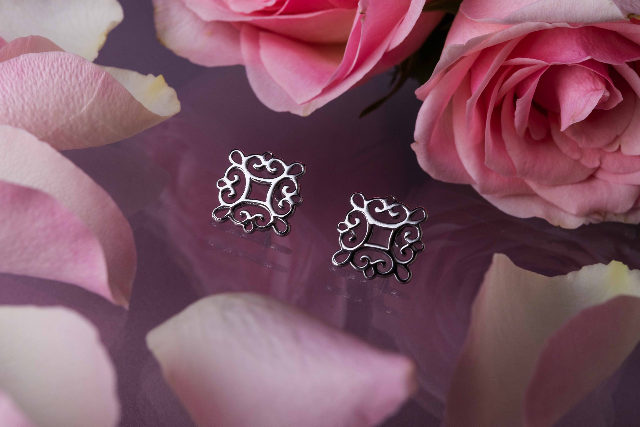 Napichovacie náušnice Libay štvorec