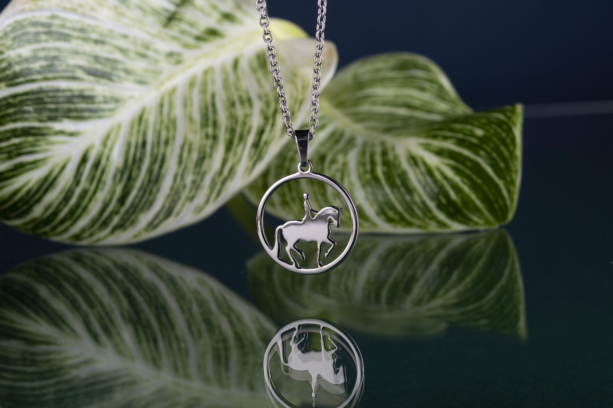 Prívesok piaf - jazdec kruh - 2cm