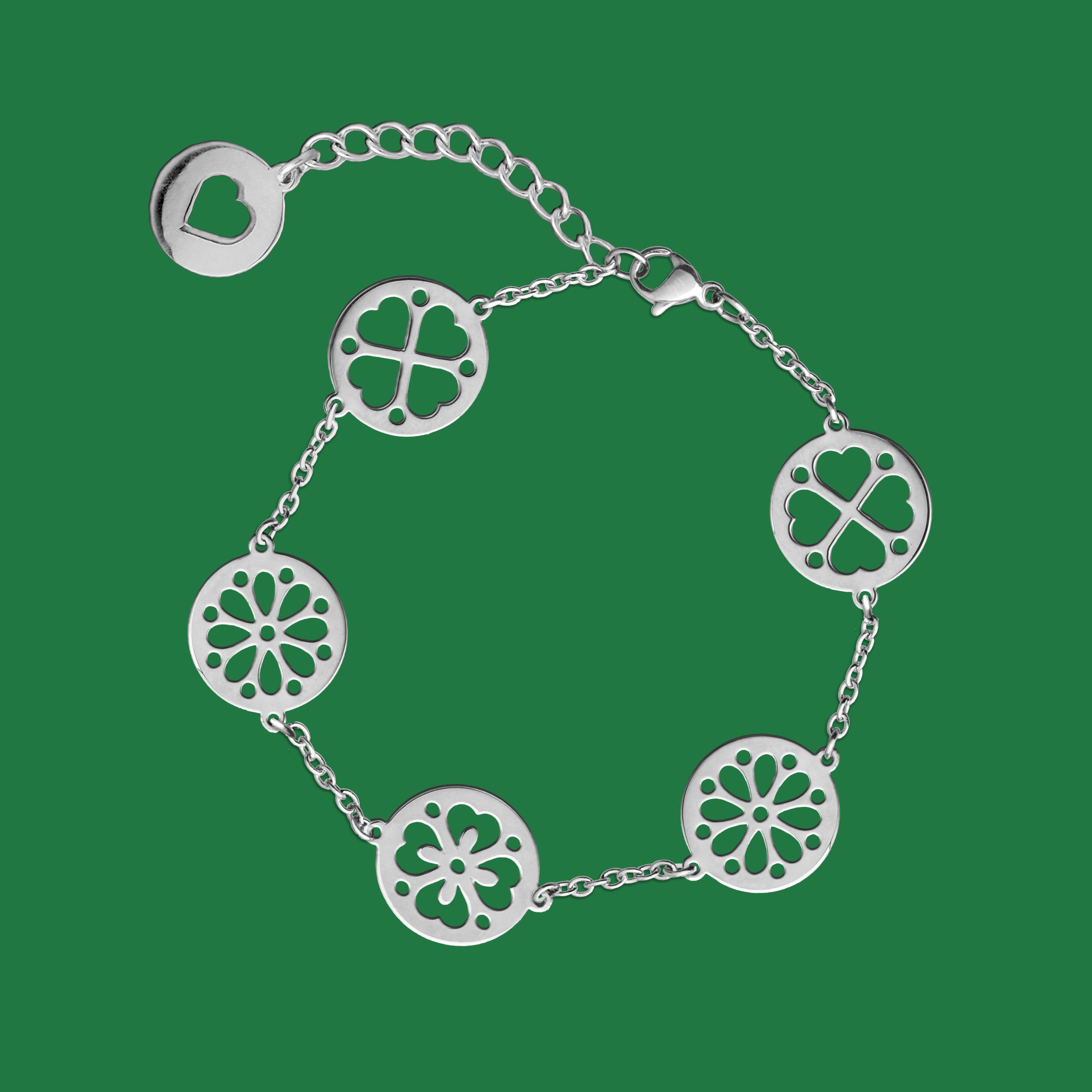 Náramok čipka - kvietky