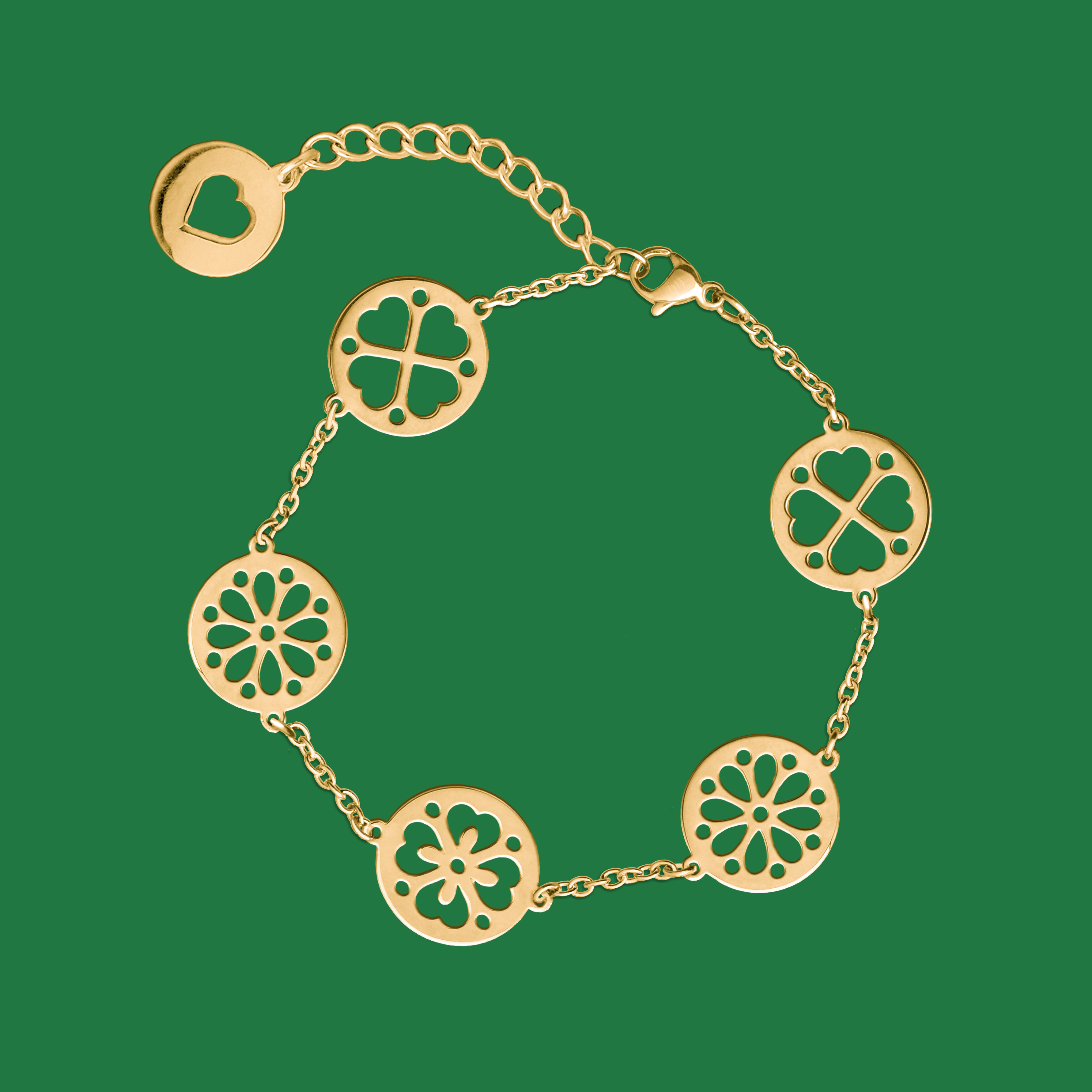 Náramok čipka - kvietky