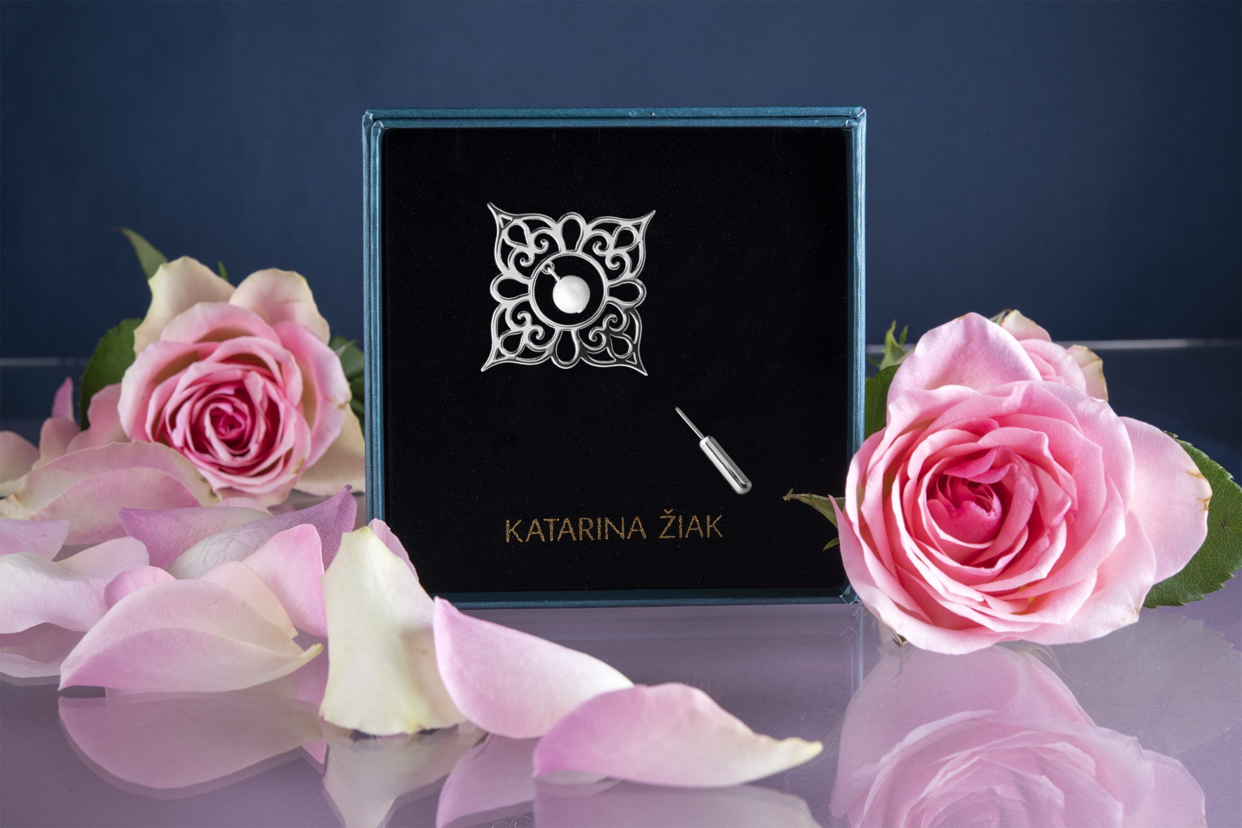 Brošňa Libay ornament 3