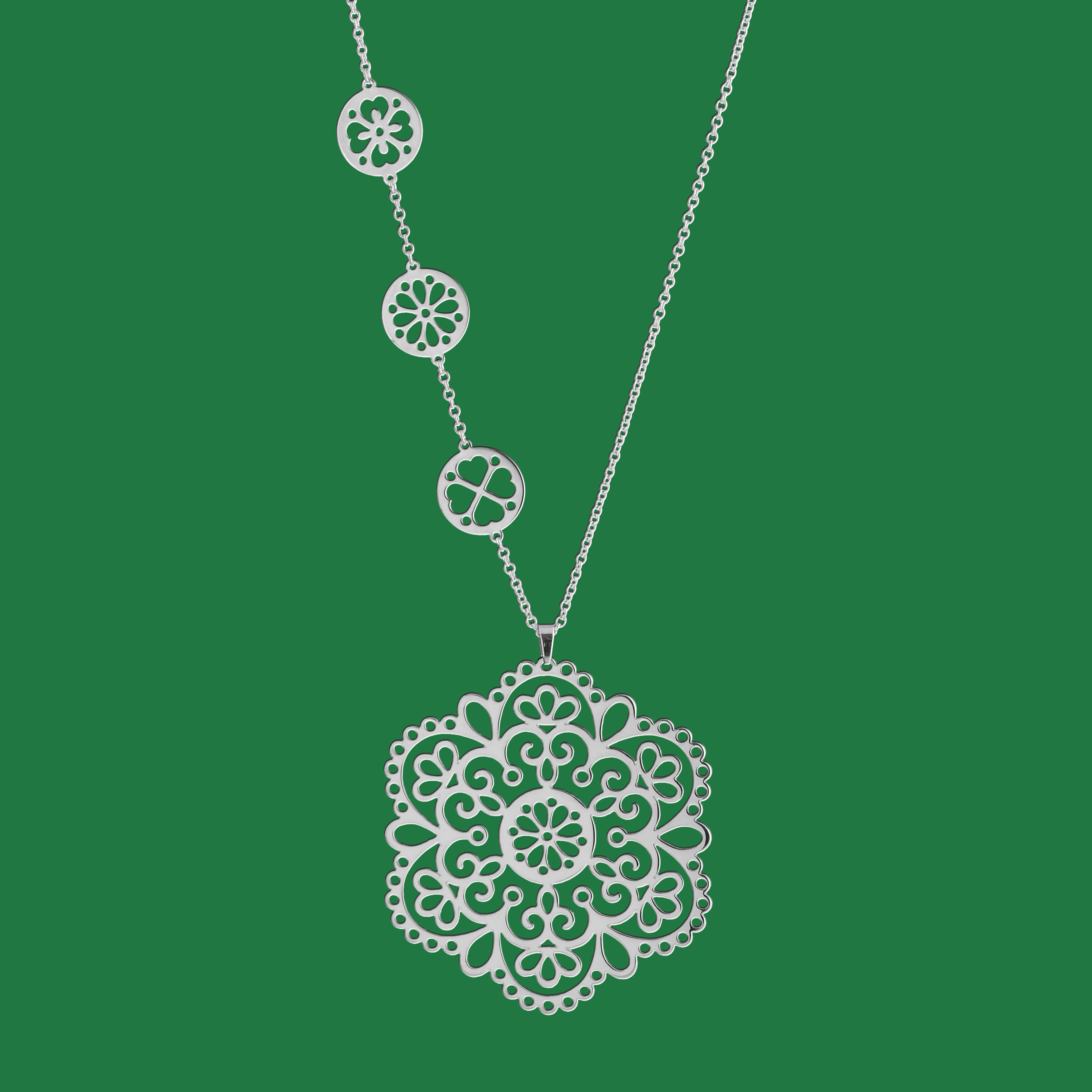 Prívesok čipka 1 - margaréta