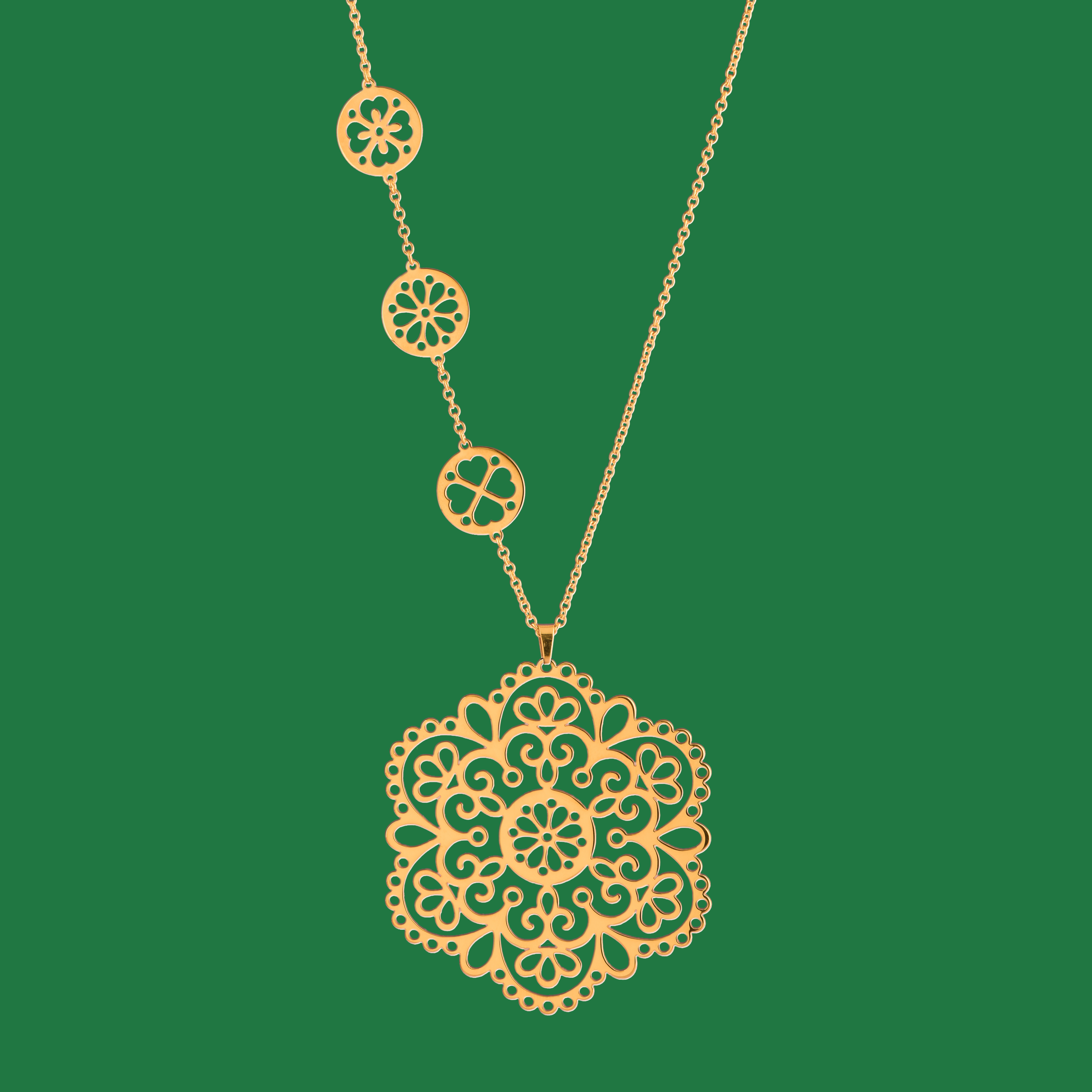 Prívesok čipka 1 - margaréta