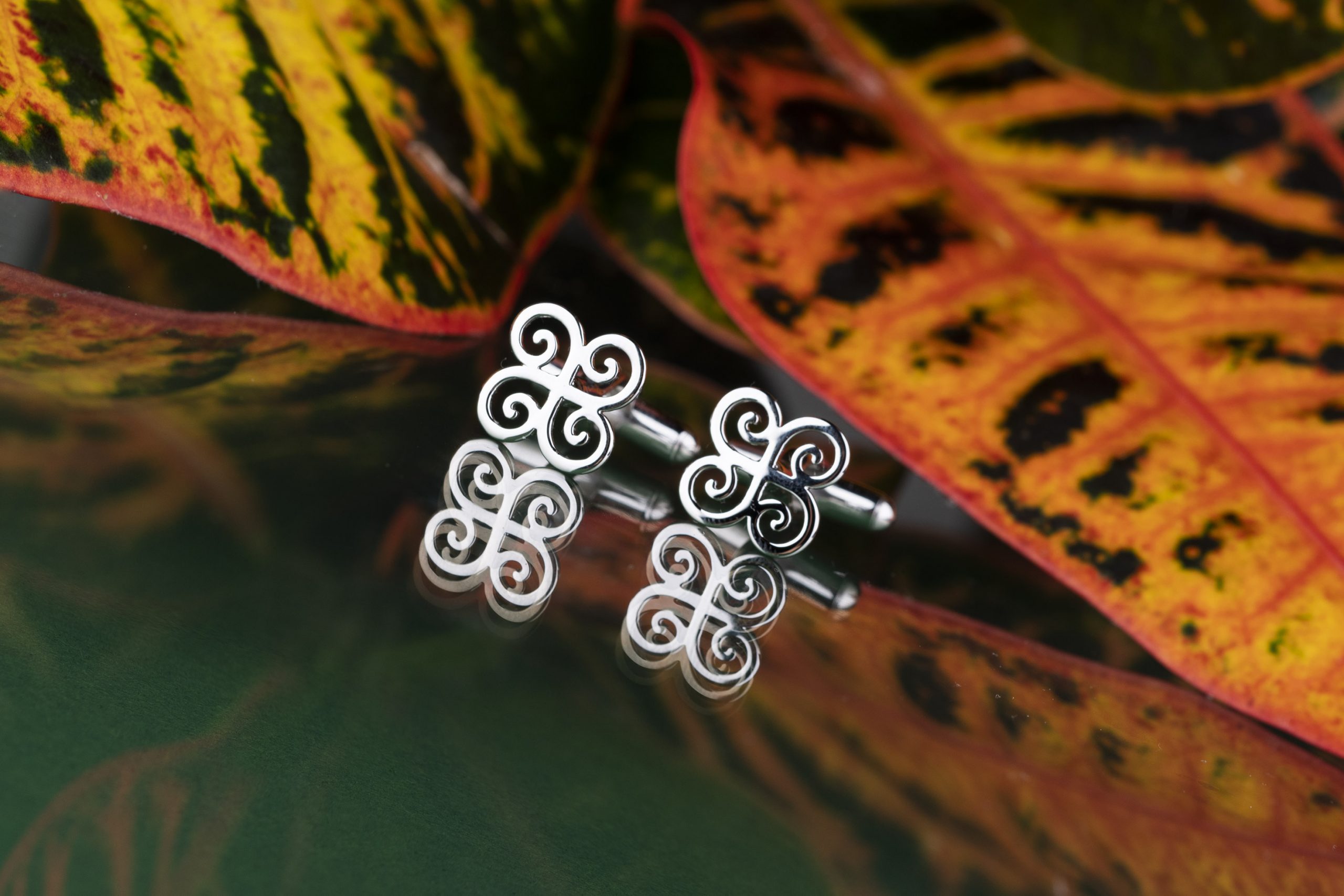 Drotárske špirály - manžetové gombíky