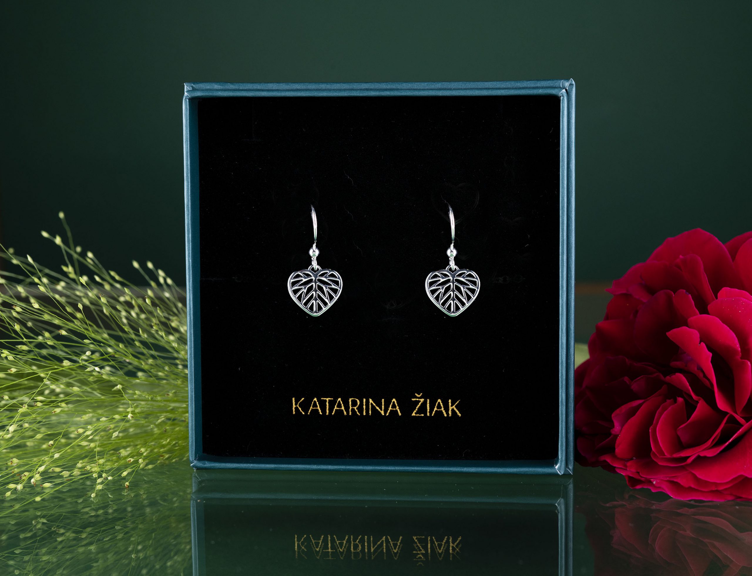 Náušnice lipa mini + háčik