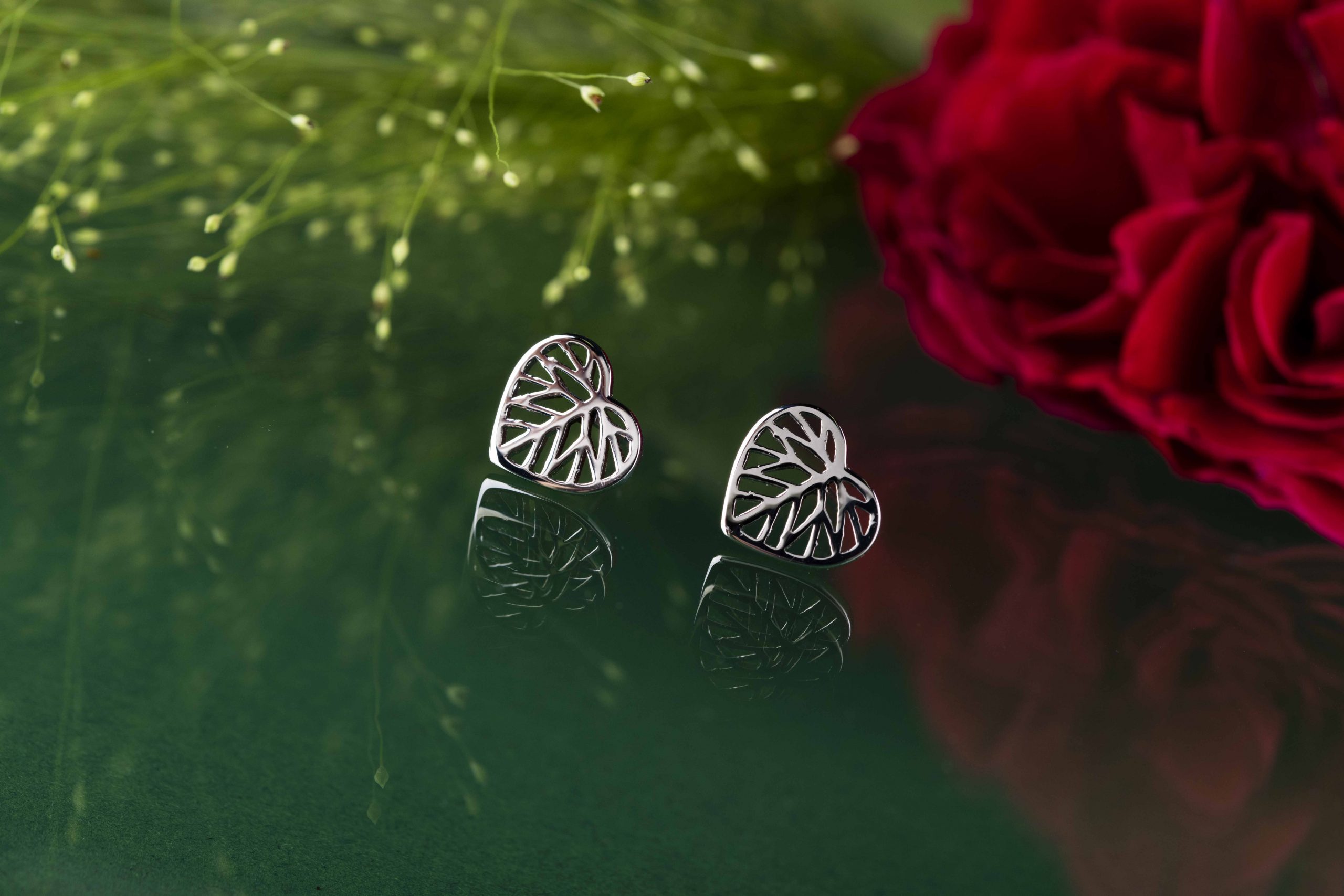 Napichovacie náušnice lipa mini