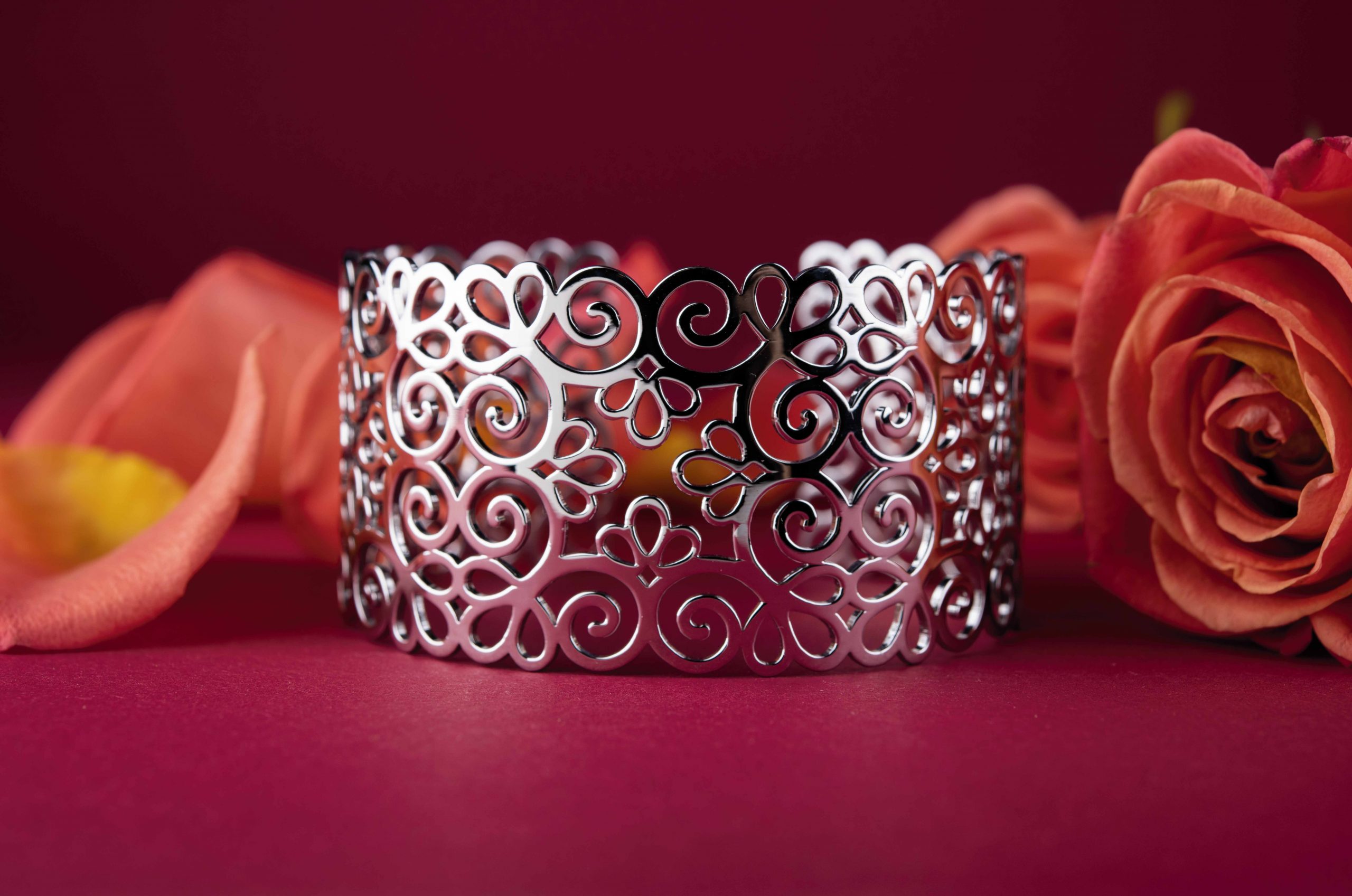 Náramok čipka ornament 1- pás