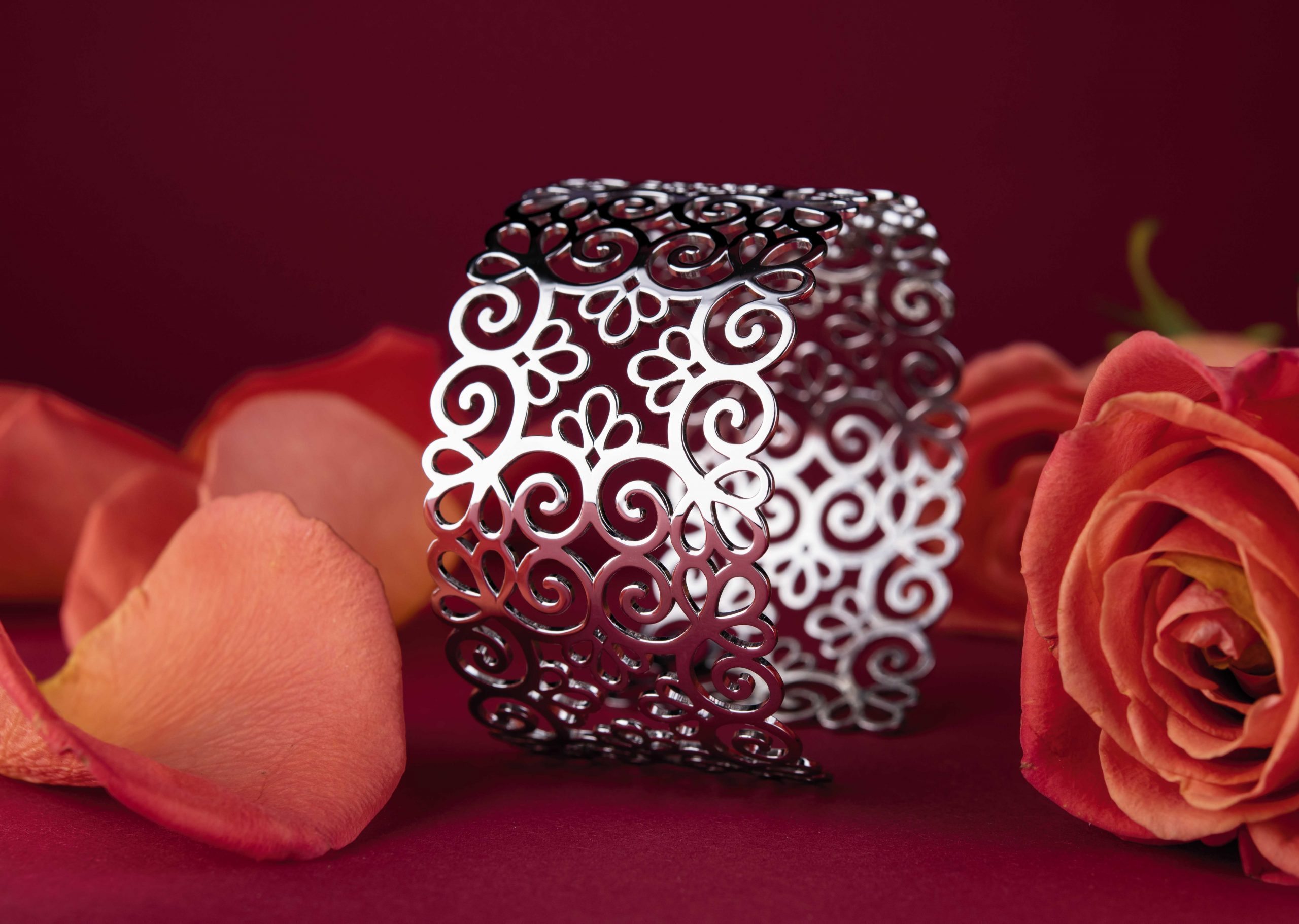 Náramok čipka ornament 1- pás