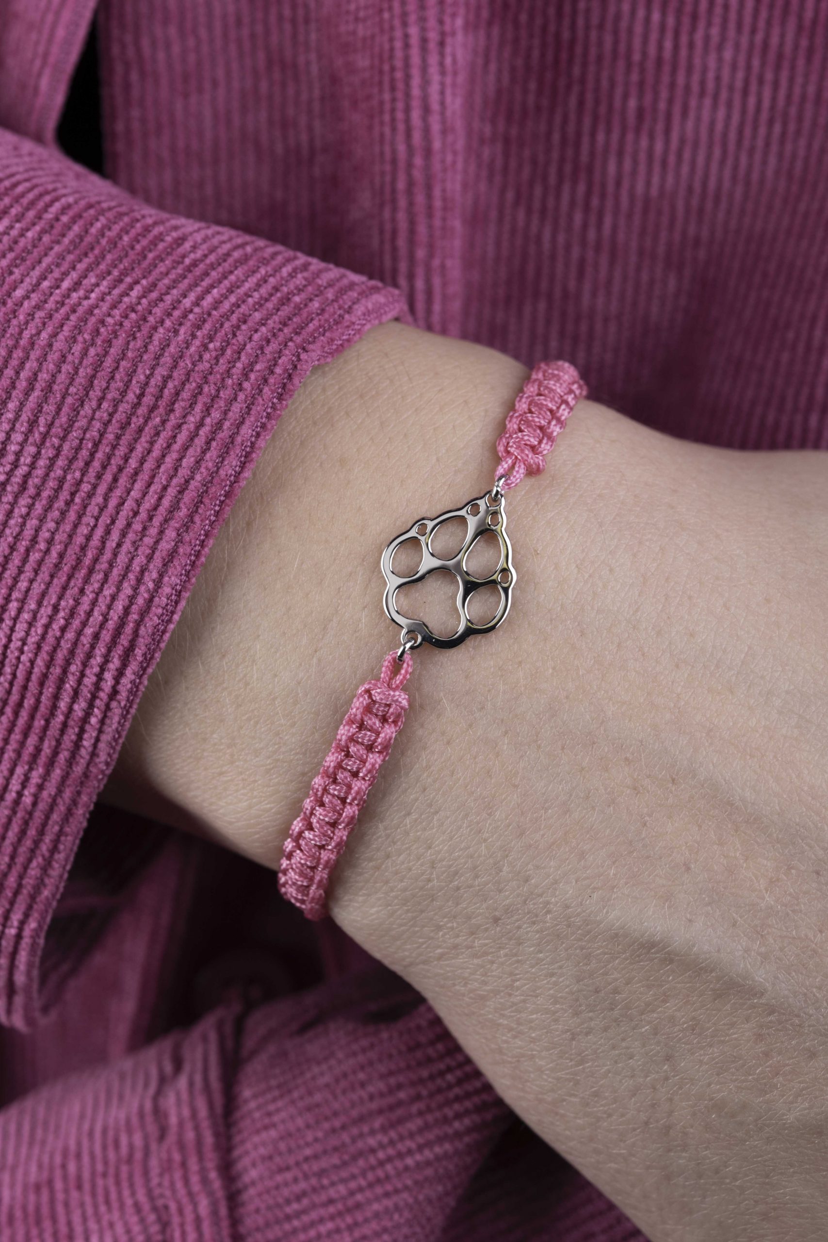 Náramok - Labka pes Cami – šnúrka