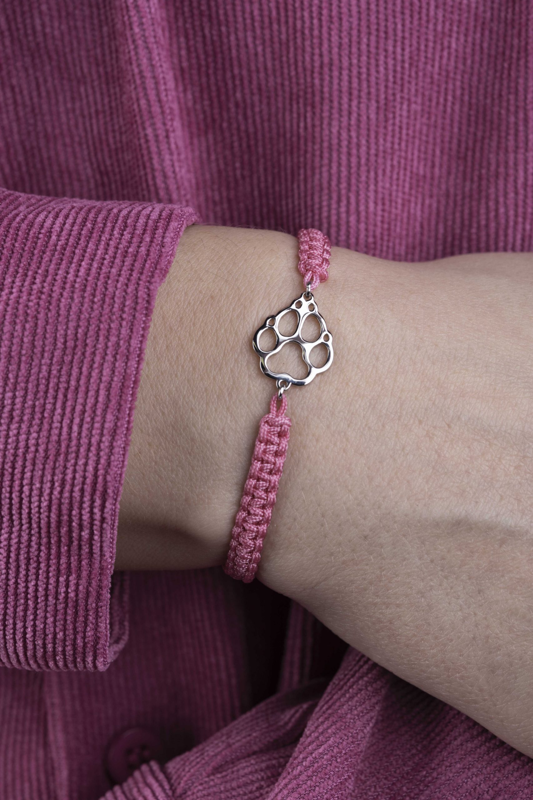 Náramok - Labka pes Cami – šnúrka