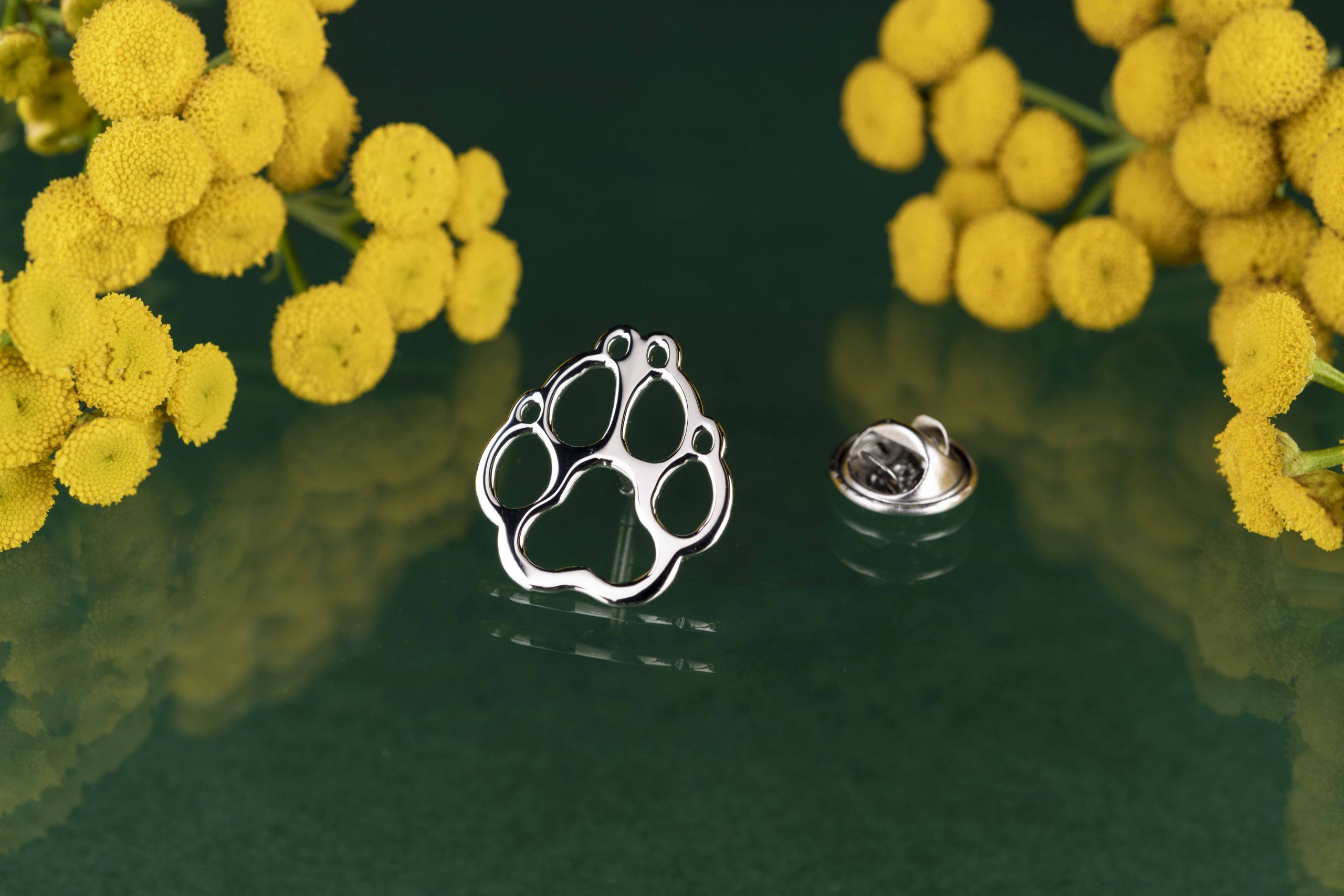 Odznak - labka pes CAMI