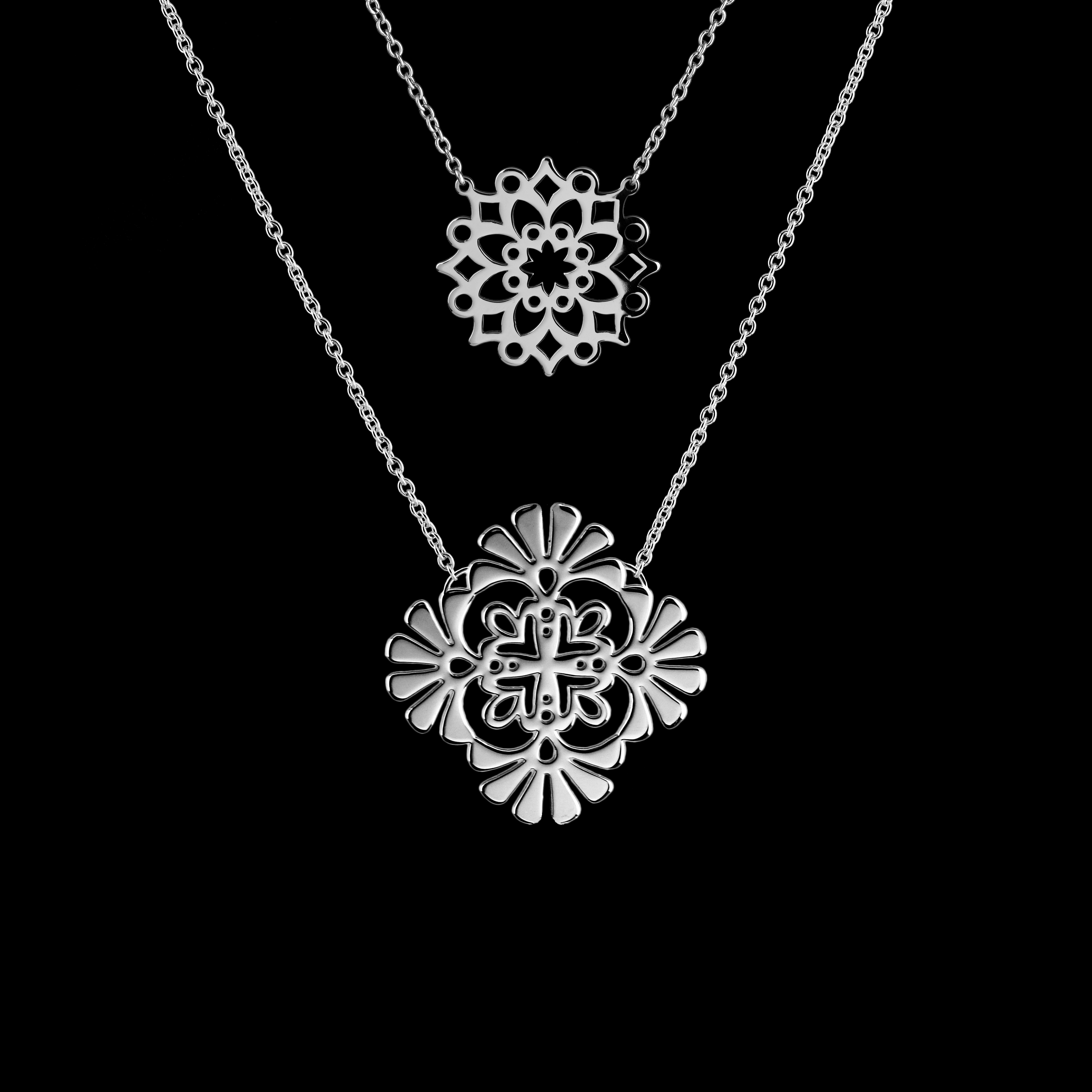 Dvojradový náhrdelník Trakovice 1