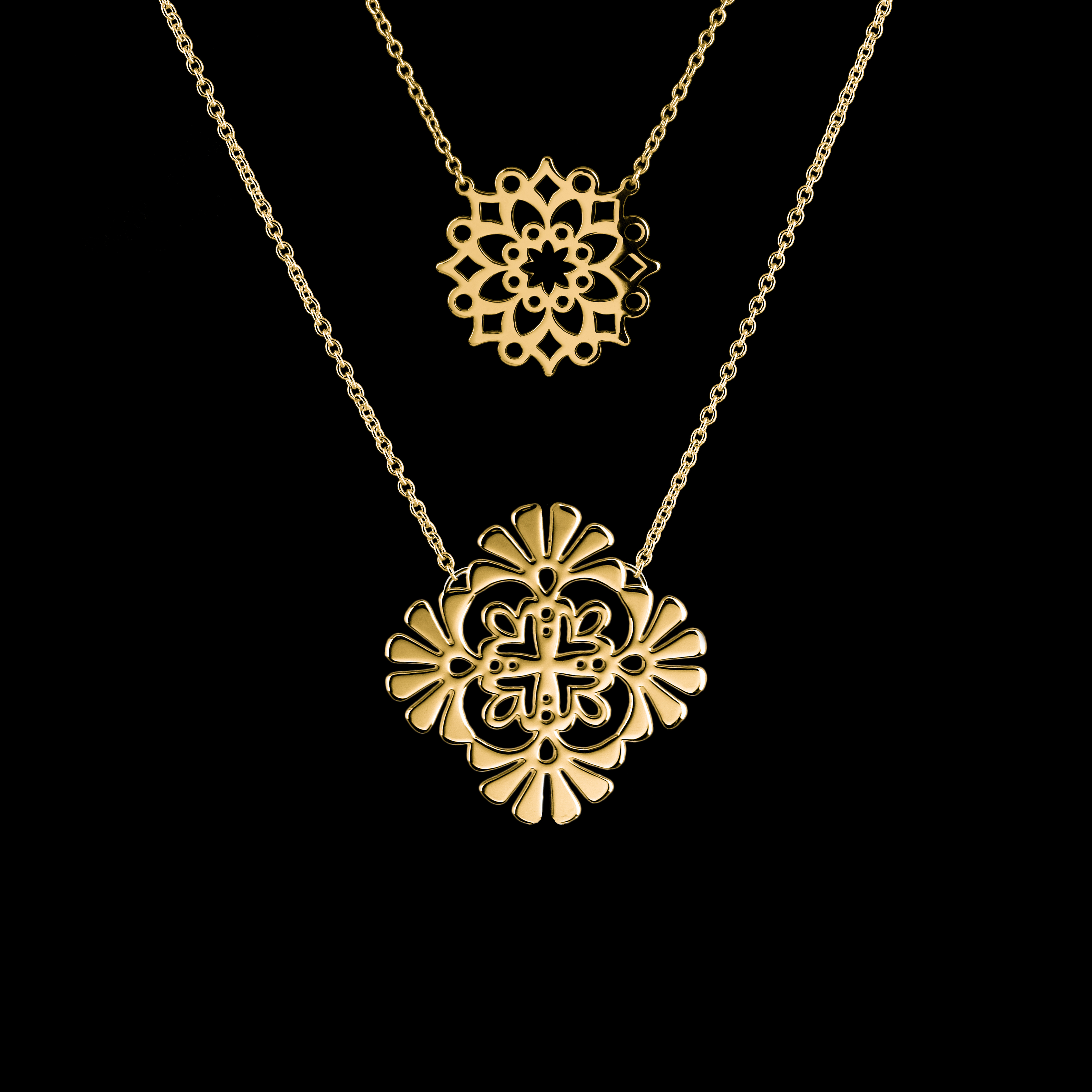 Dvojradový náhrdelník Trakovice 1