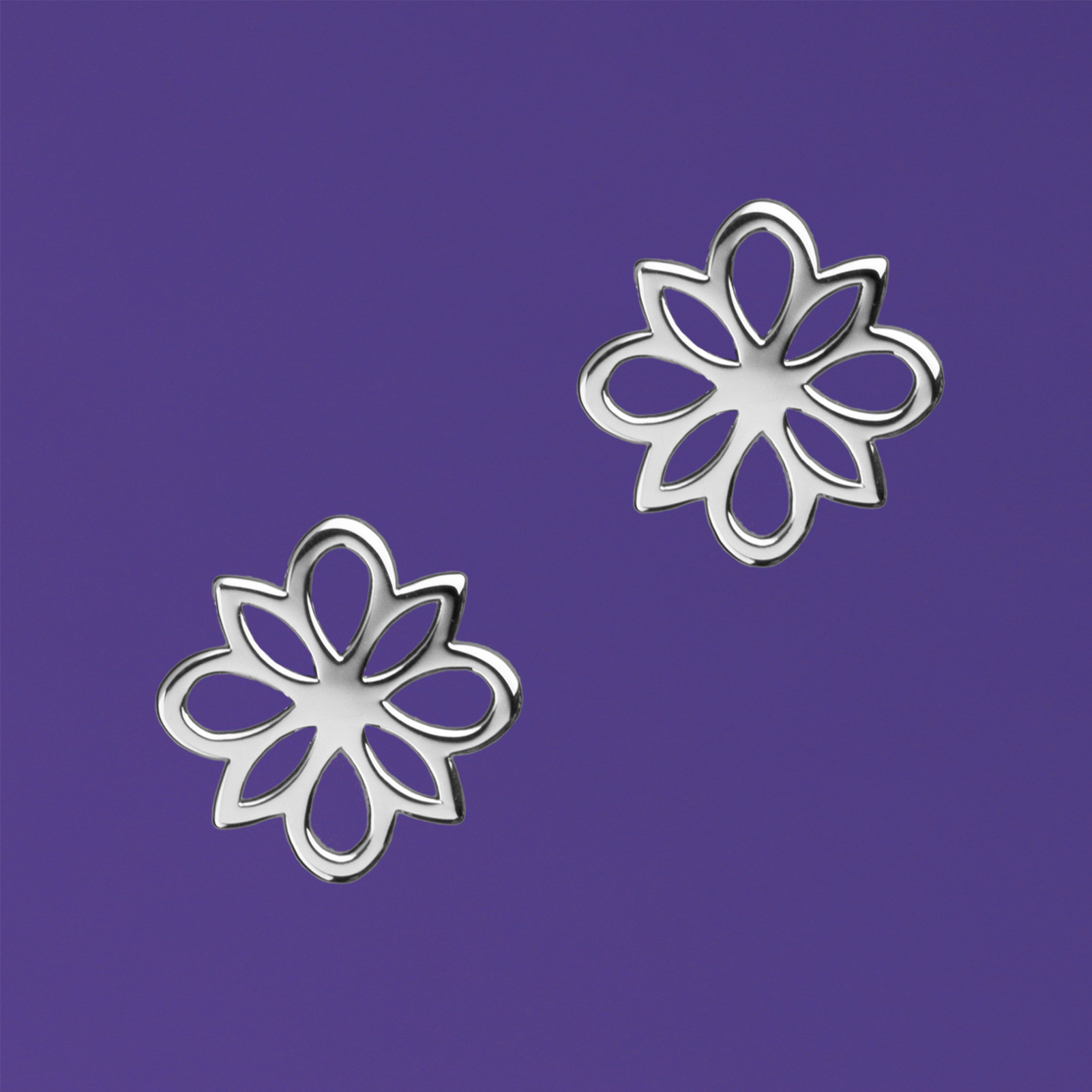 Napichovacie náušnice cíferský ornament