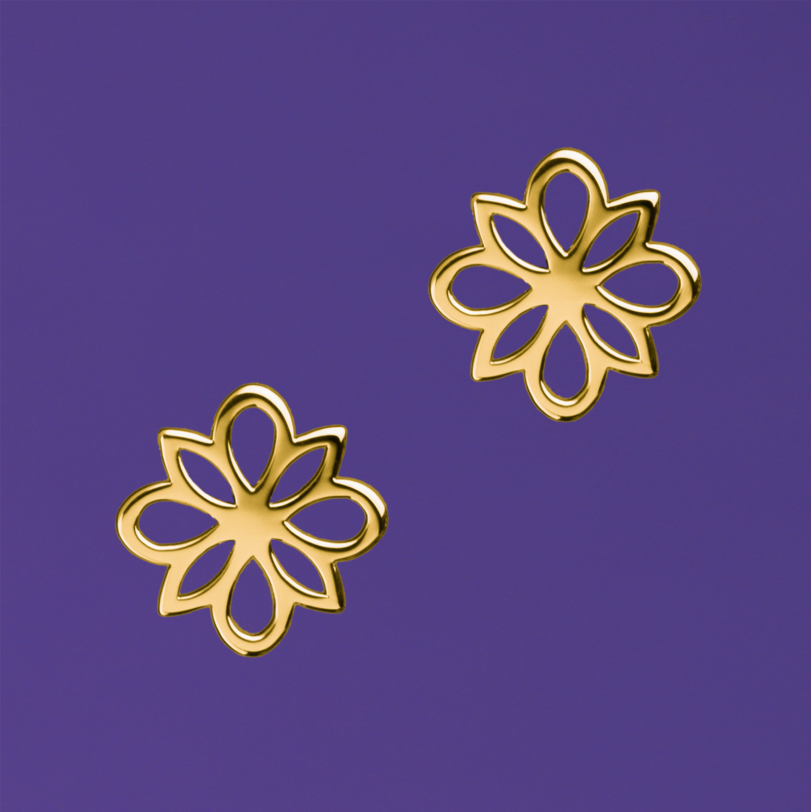 Napichovacie náušnice cíferský ornament