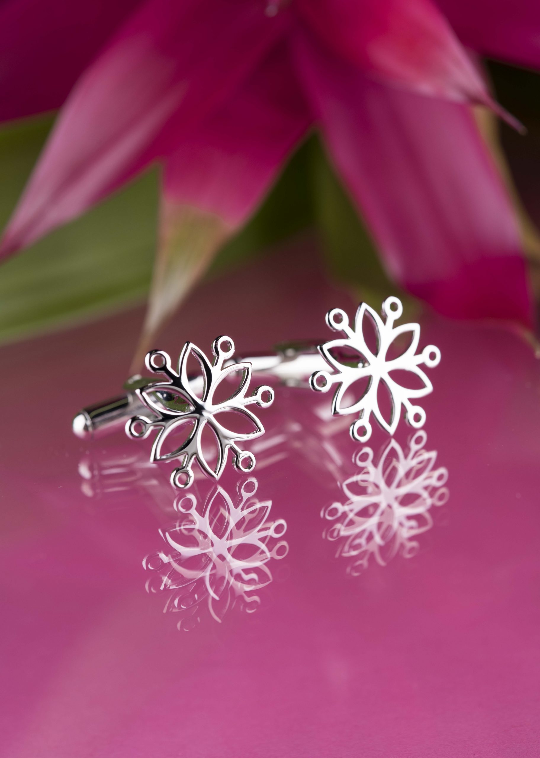 Kvet života 2 - manžetové gombíky