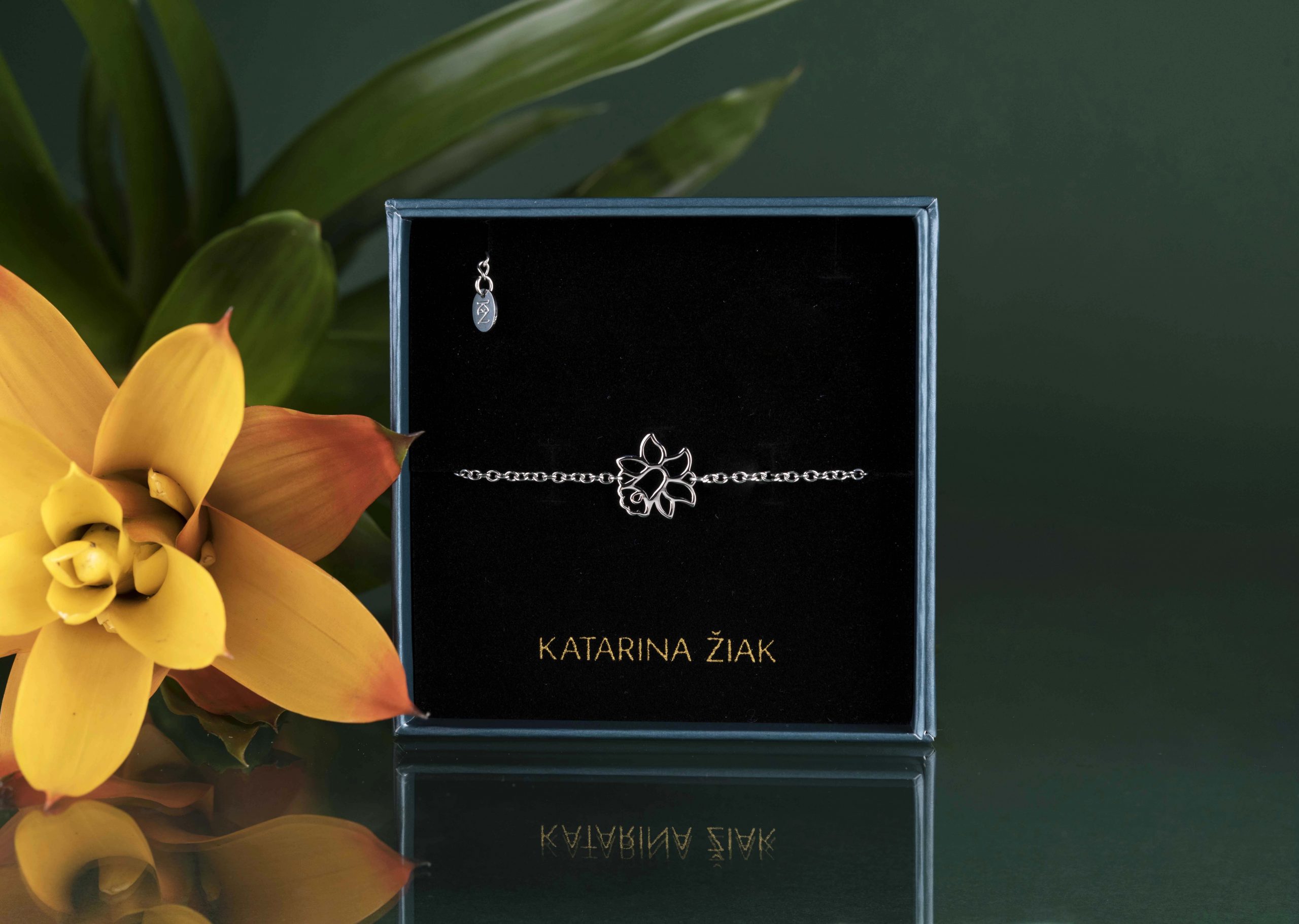 Náramok narcis 1 – retiazka